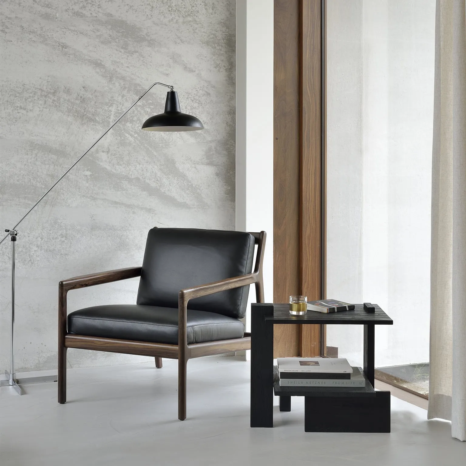 Abstract Side Table