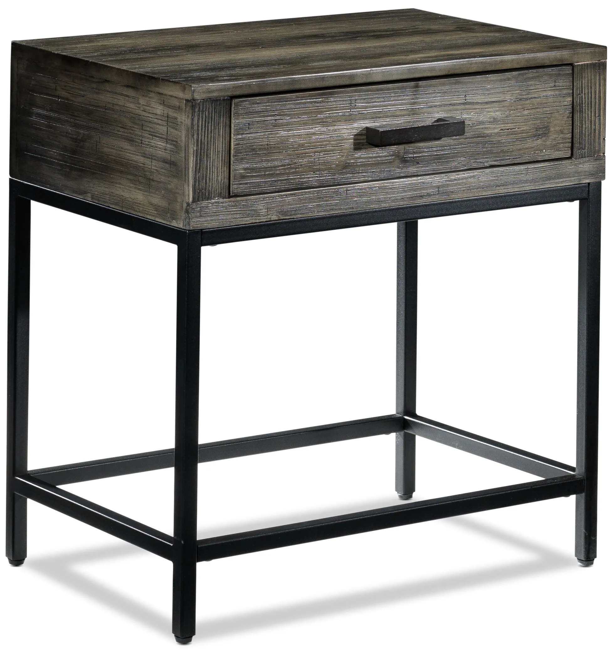 Asher 23" Chairside Table - Grey