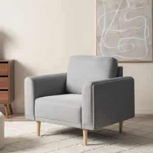 Ashford Armchair - Grey Mocka