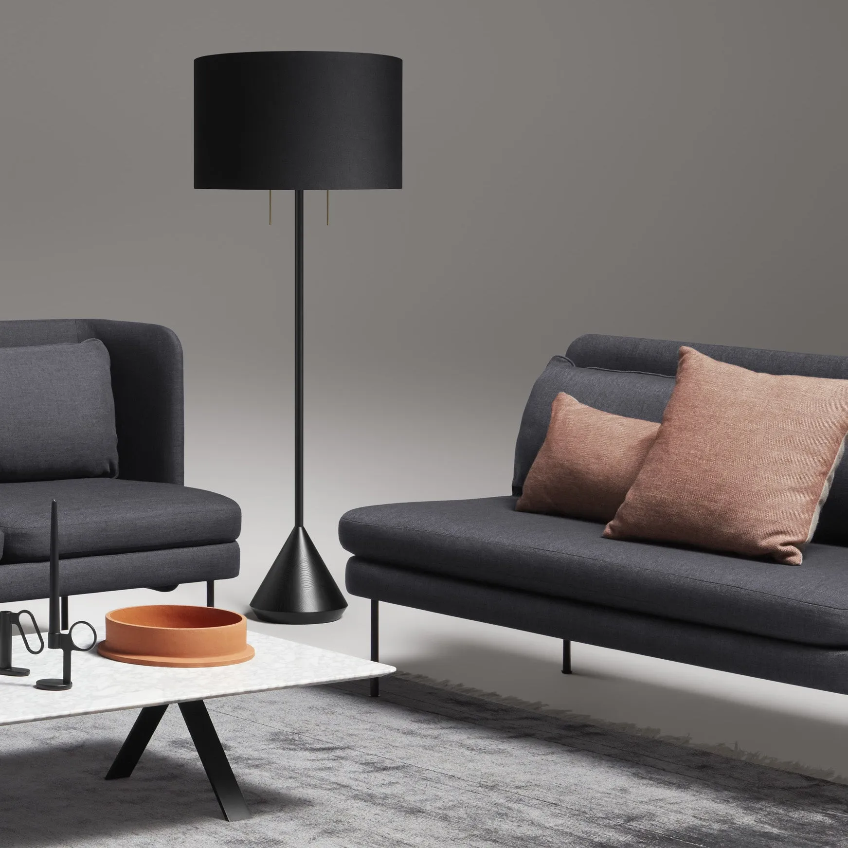 Bloke 60-Inch Sofa