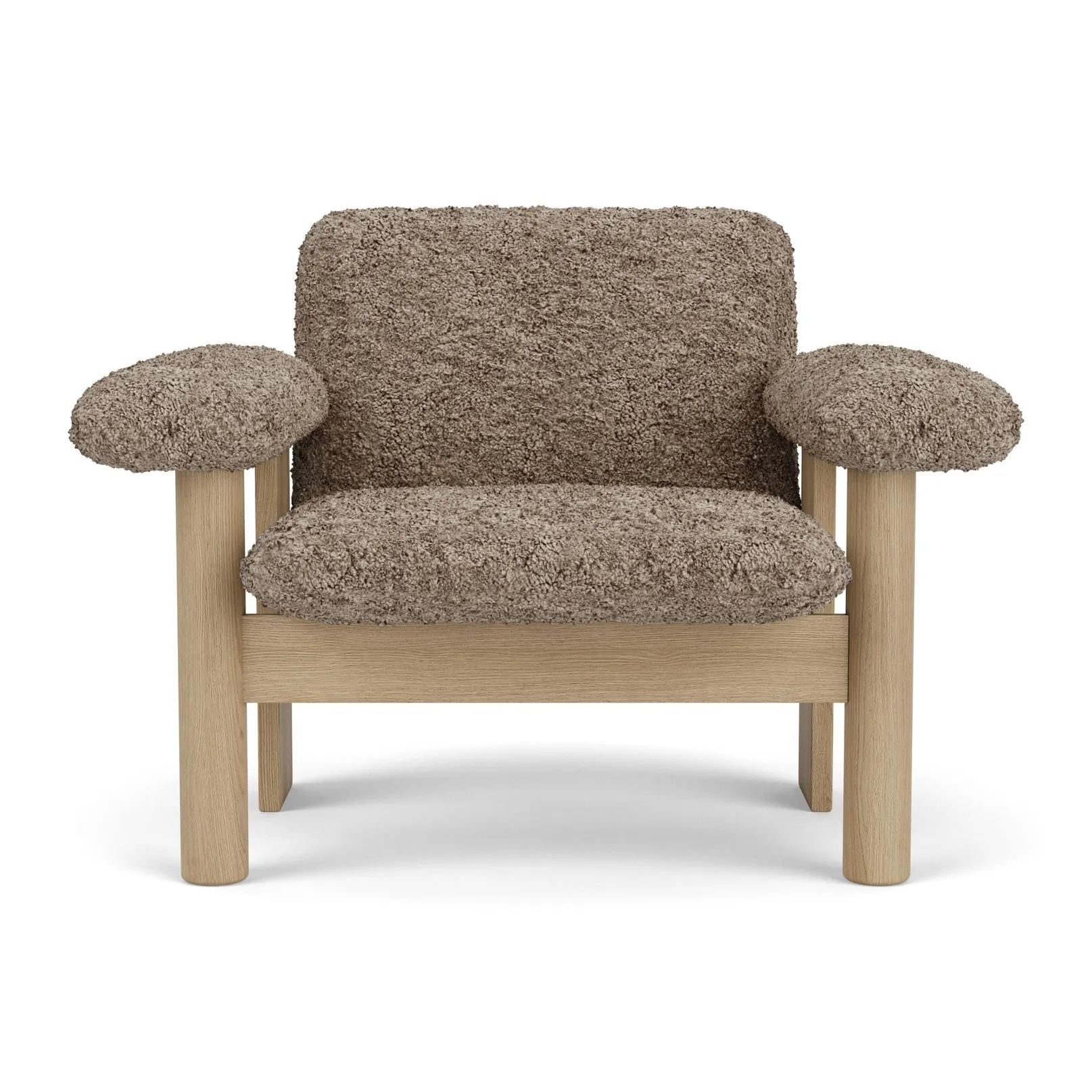Brasilia Sheepskin Lounge Chair