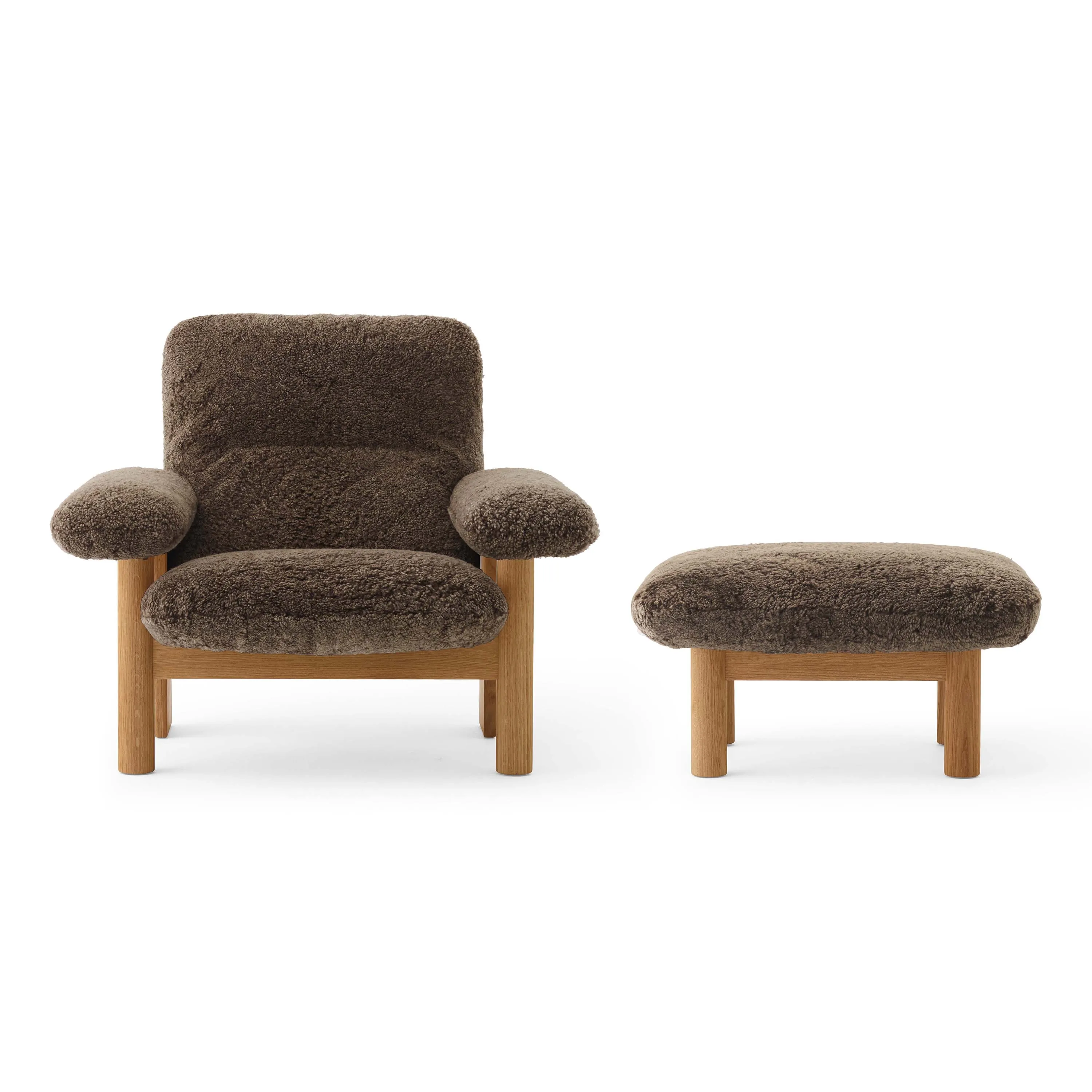 Brasilia Sheepskin Lounge Chair