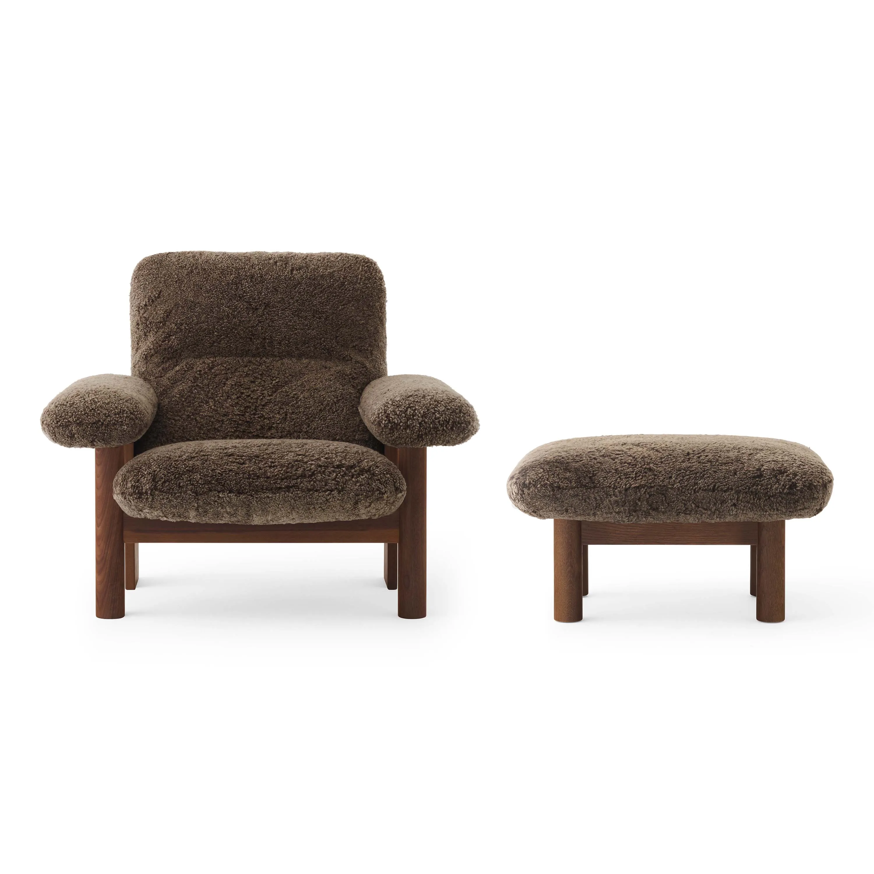 Brasilia Sheepskin Lounge Chair