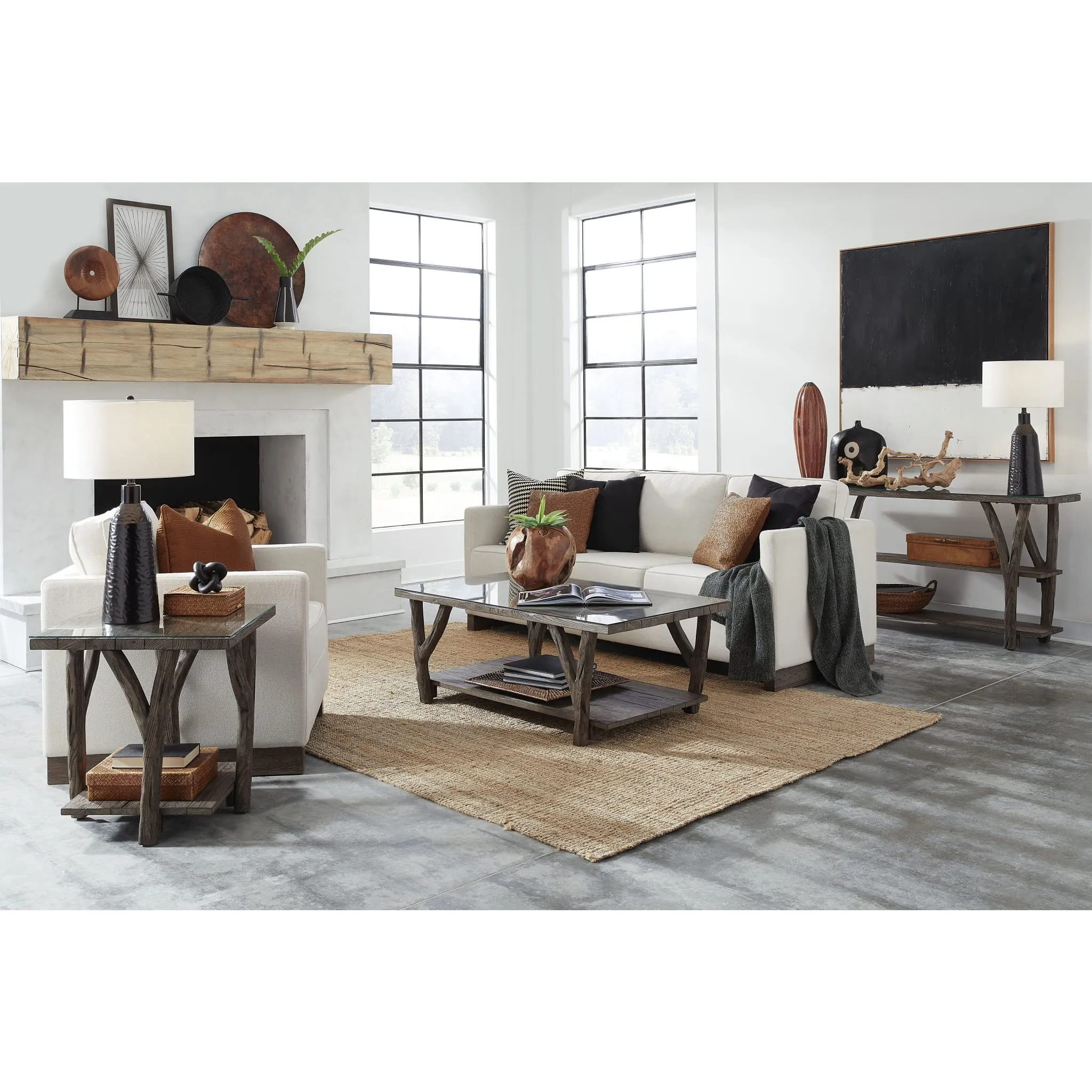 Bridger Coffee Table in Chalet Modus