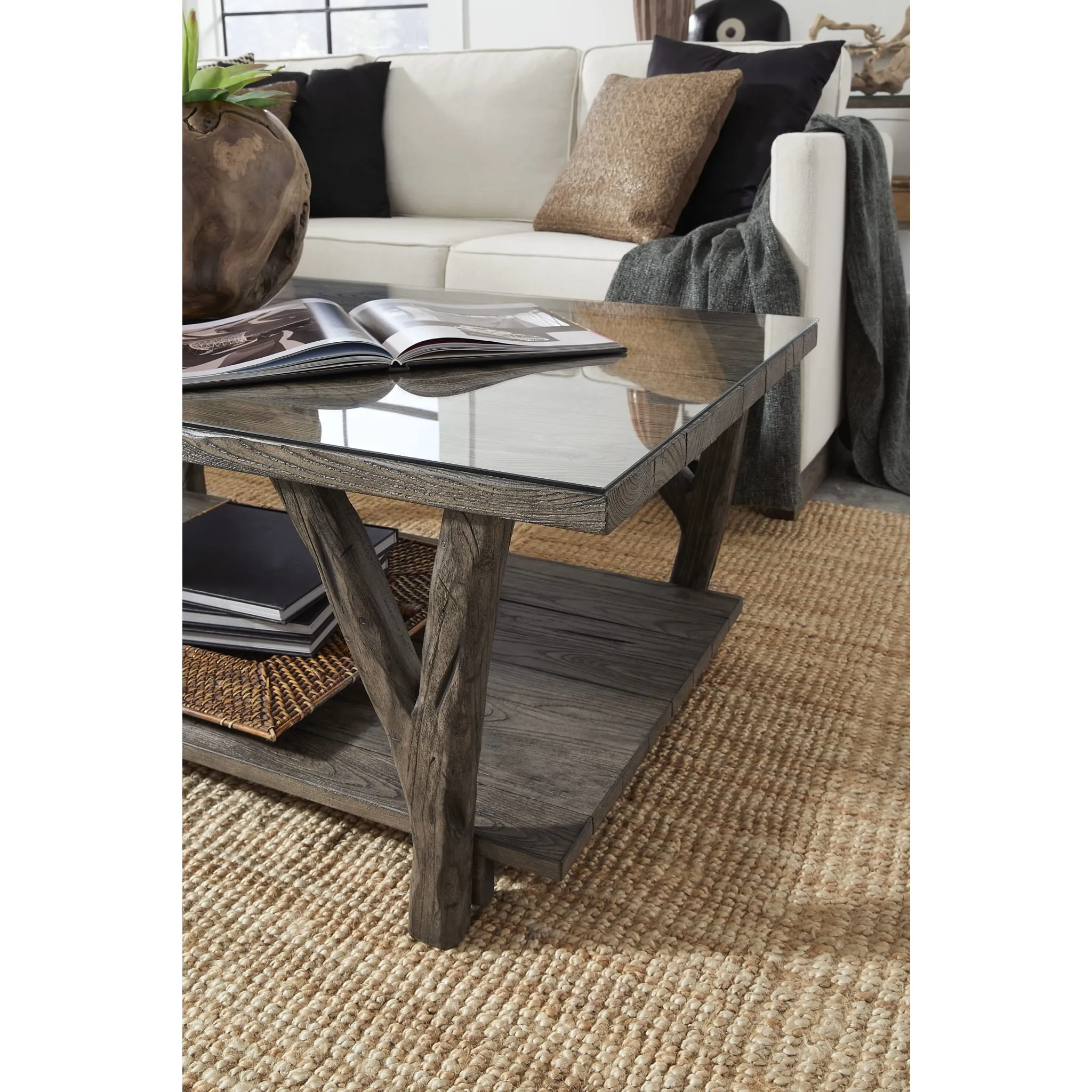 Bridger Coffee Table in Chalet Modus