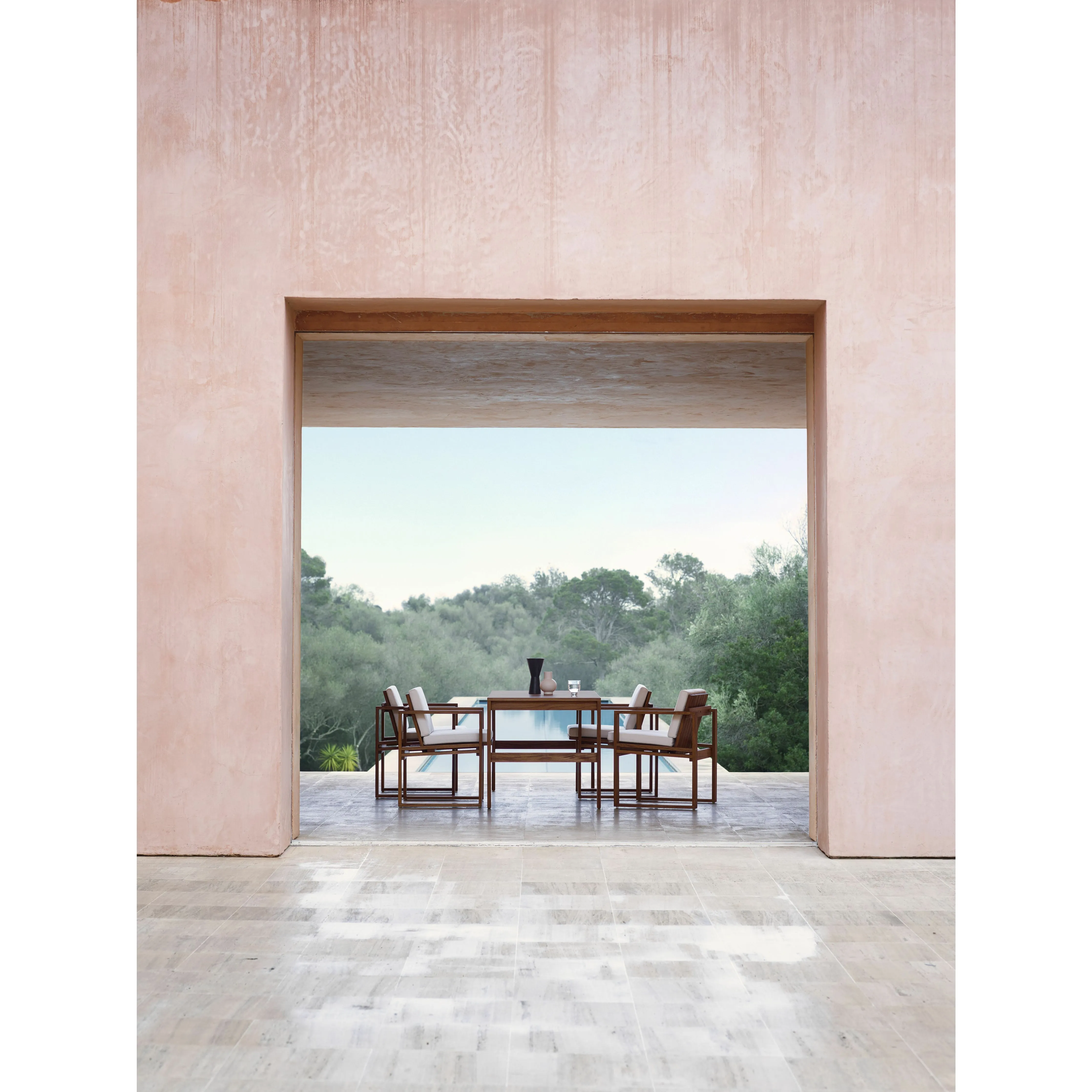 Carl Hansen Bk15 Chair, Untreated Teak