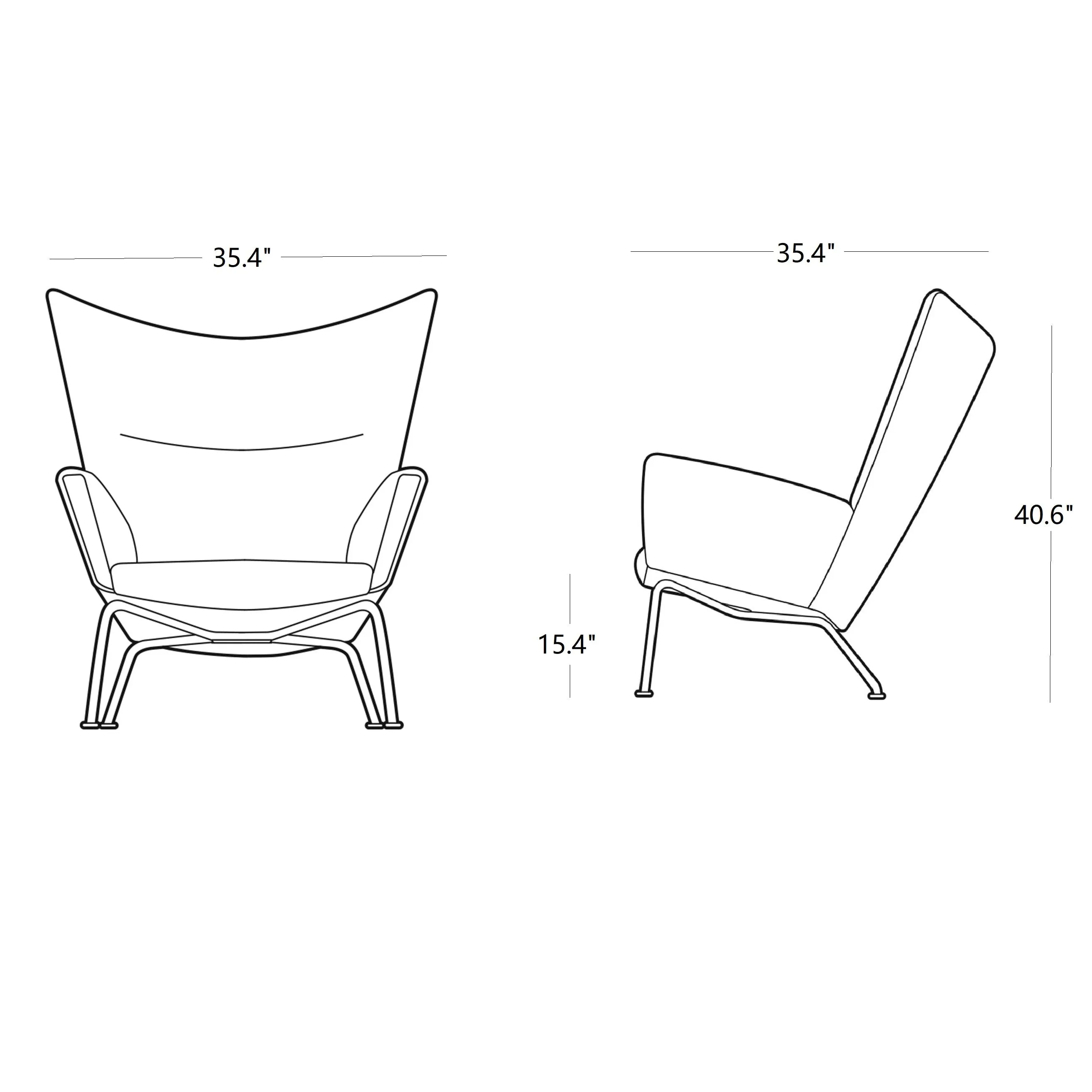 CH445 Wing Chair