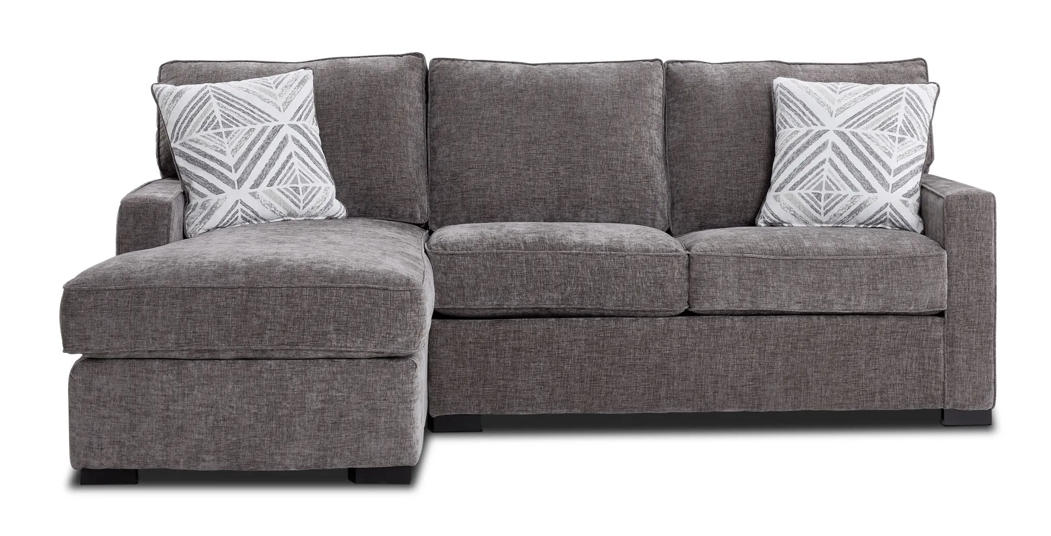 Charlotte 2-Piece Sectional with Left-Facing Chaise - Stone