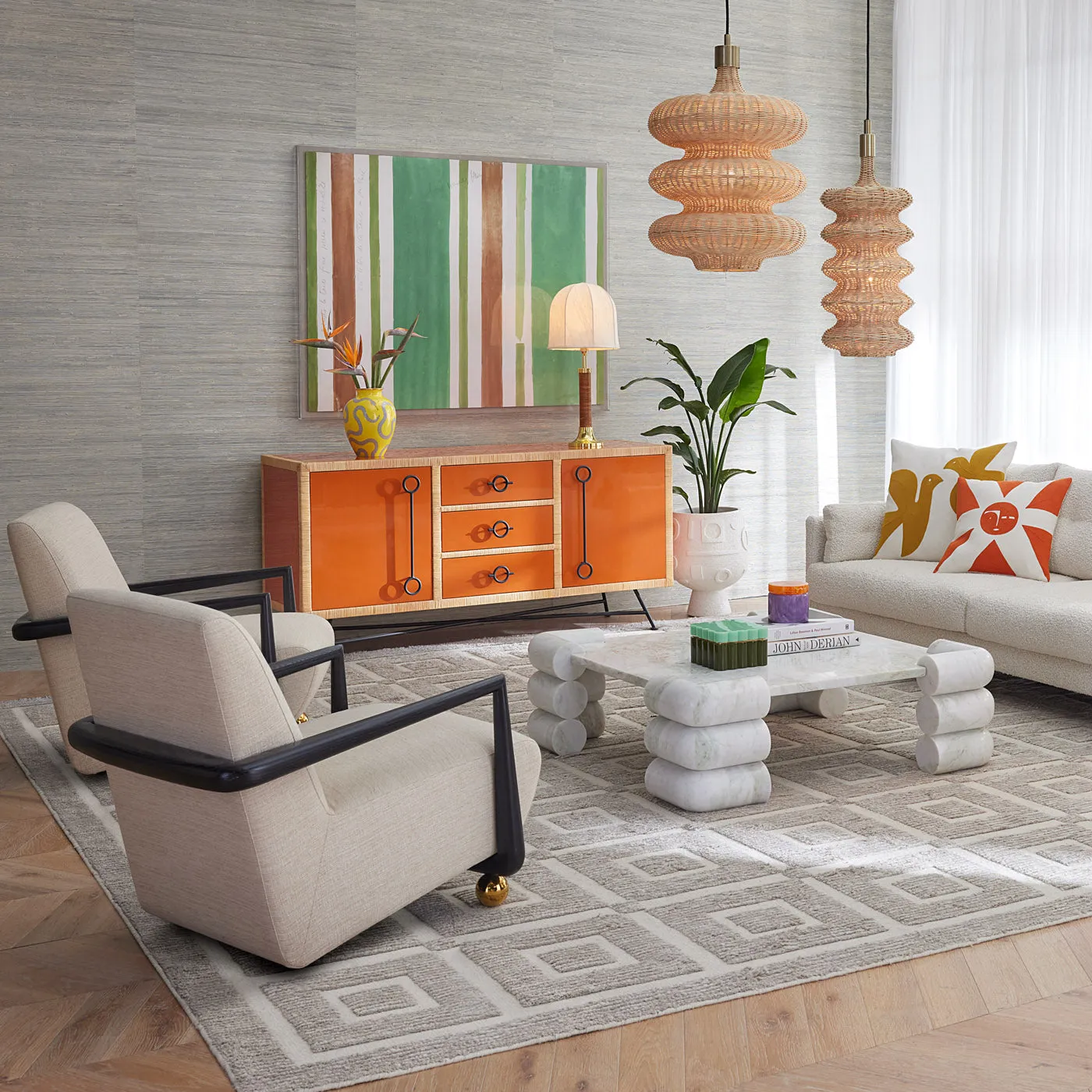 Circuit Marble Coffee Table