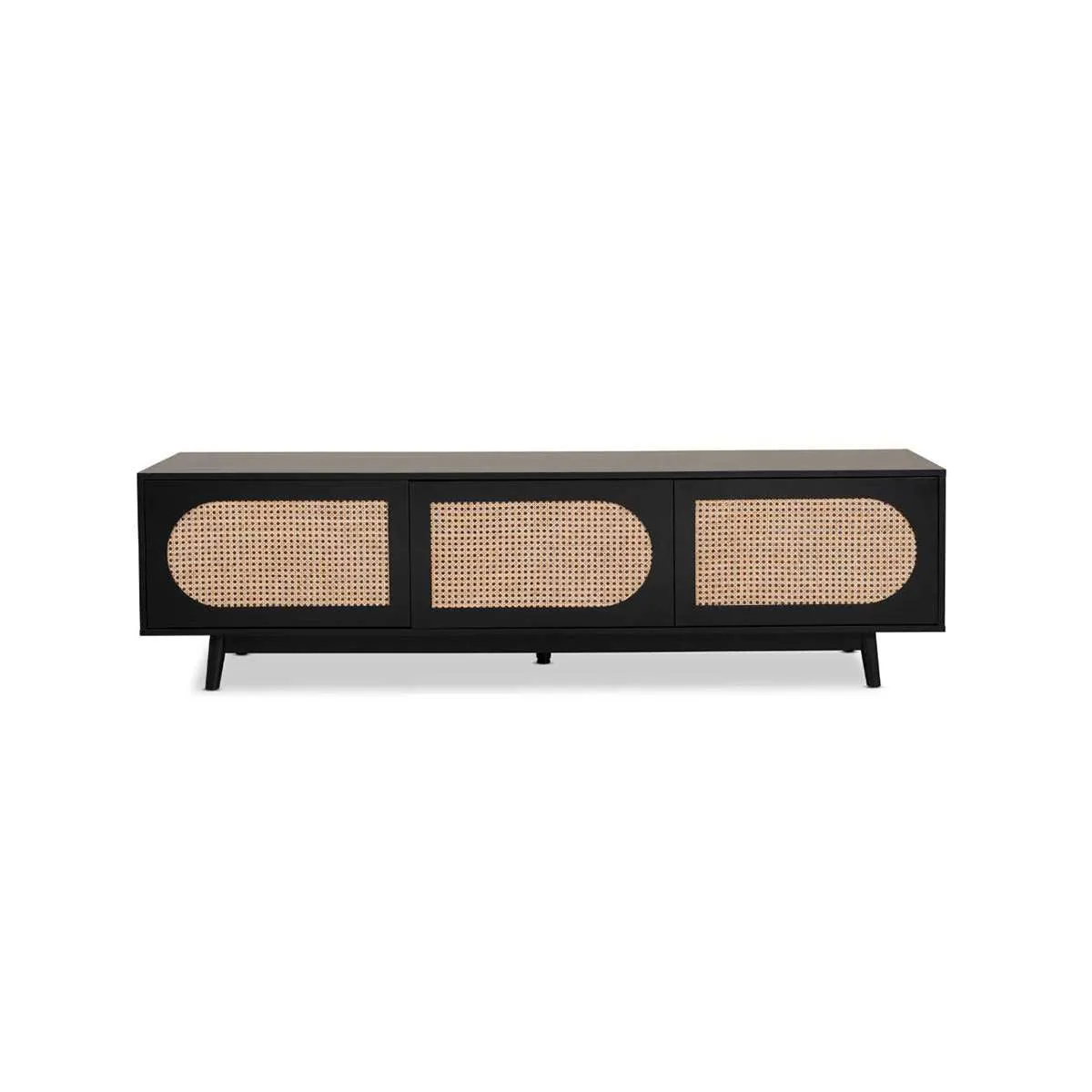 Claremont Entertainment Unit - Black Mocka