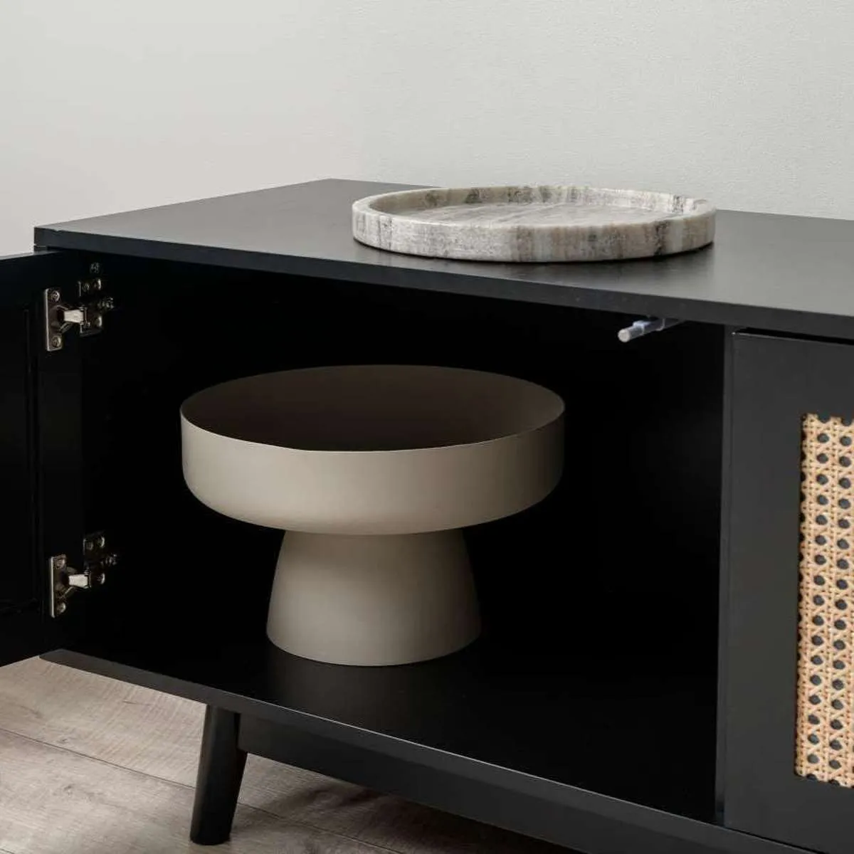 Claremont Entertainment Unit - Black Mocka