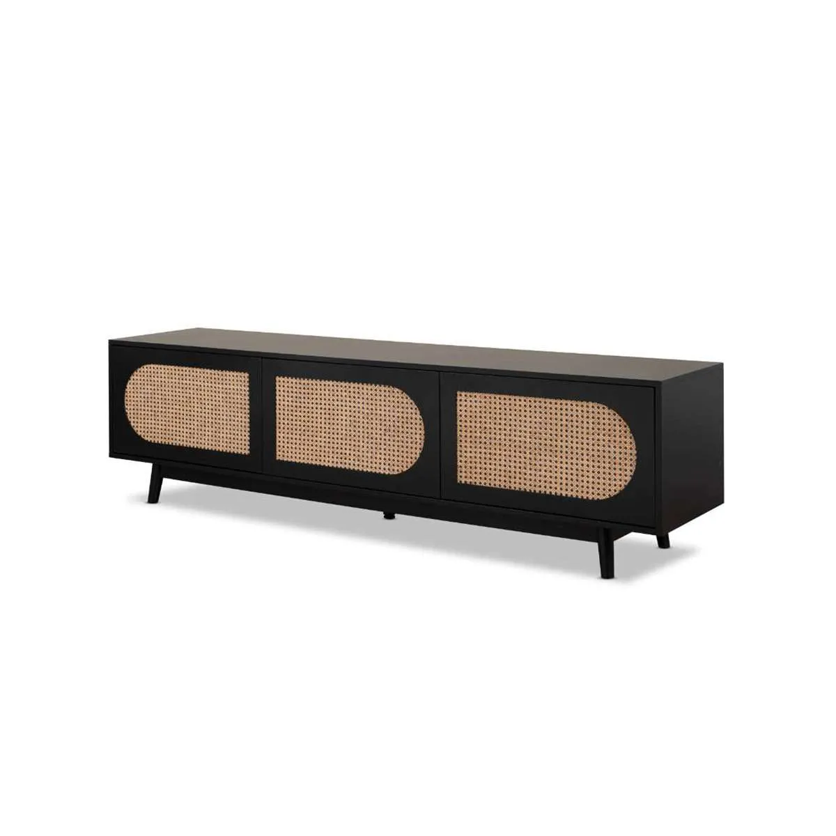 Claremont Entertainment Unit - Black Mocka