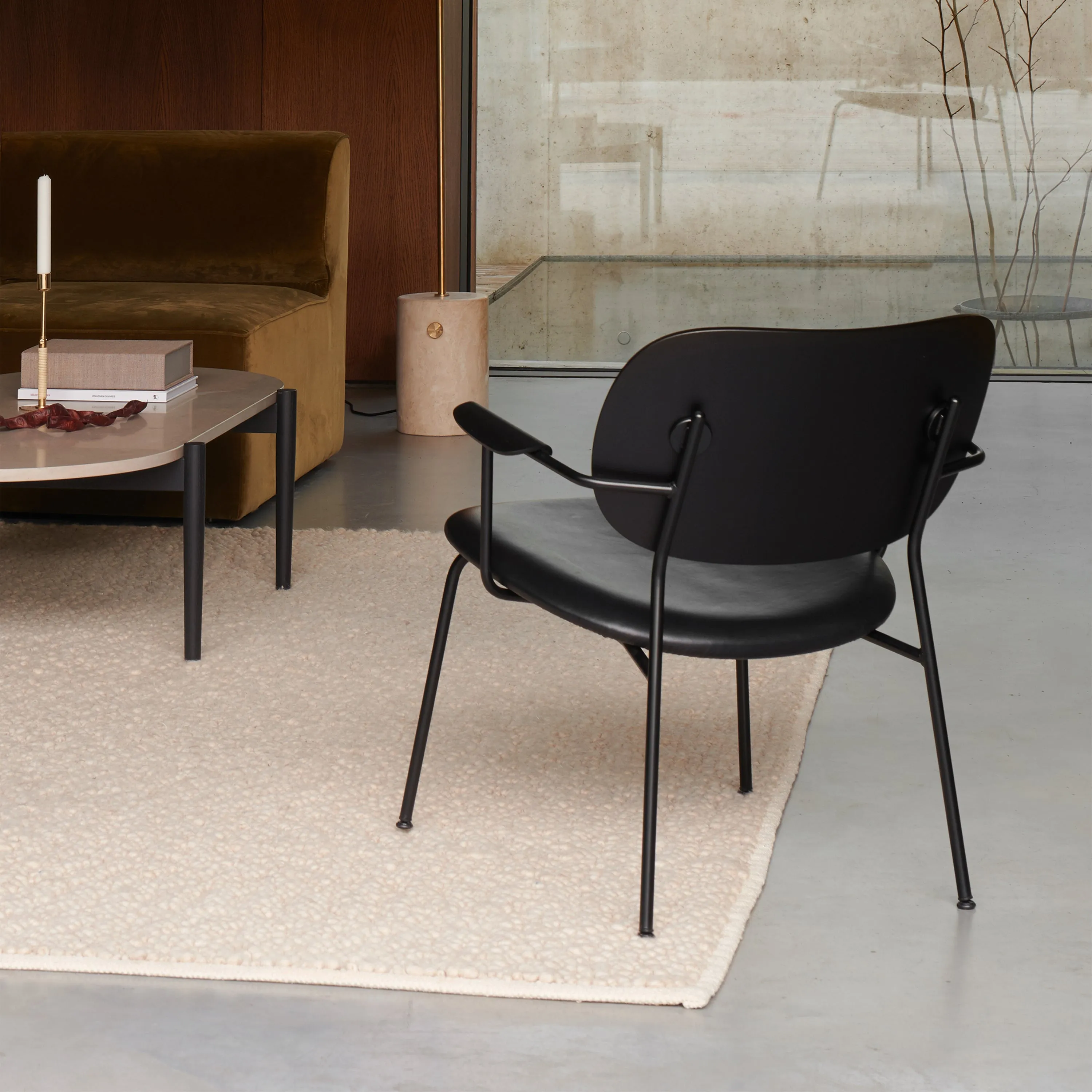 Co Fully Upholstered Lounge Chair