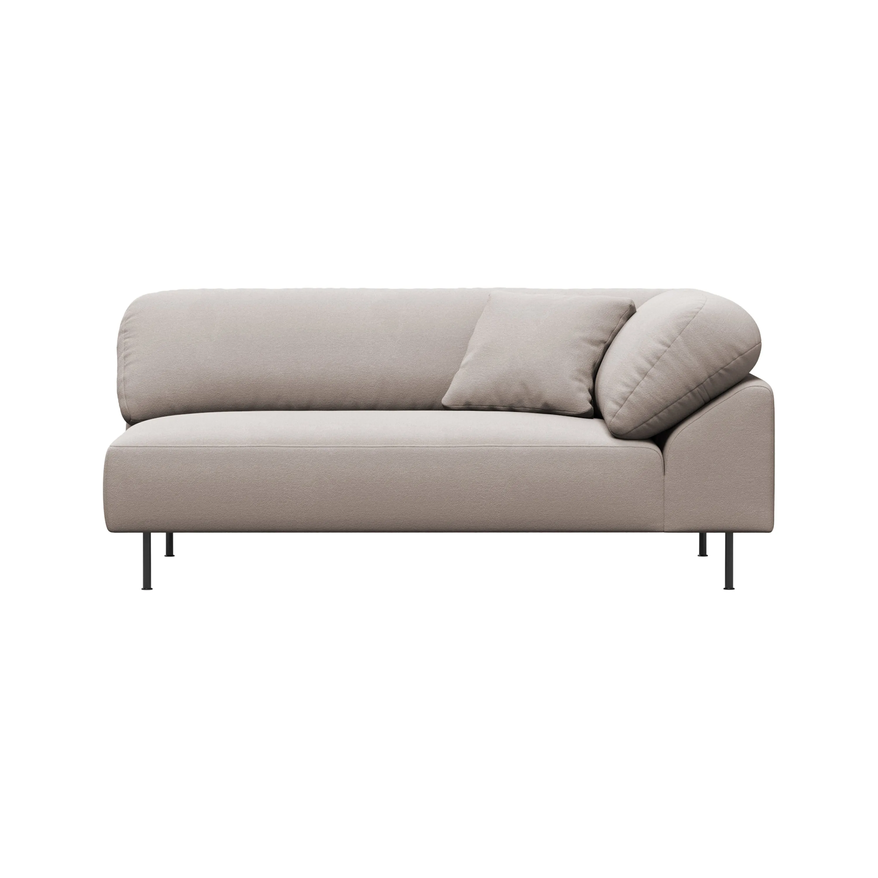 Collar Open End Sofa