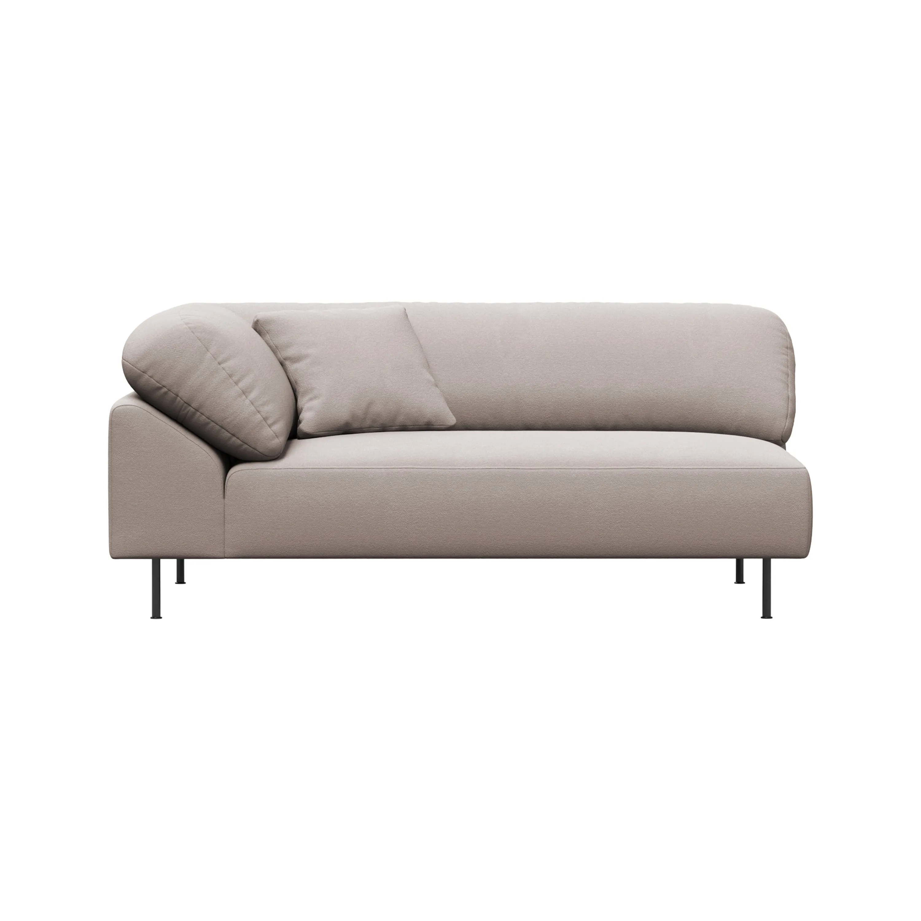 Collar Open End Sofa