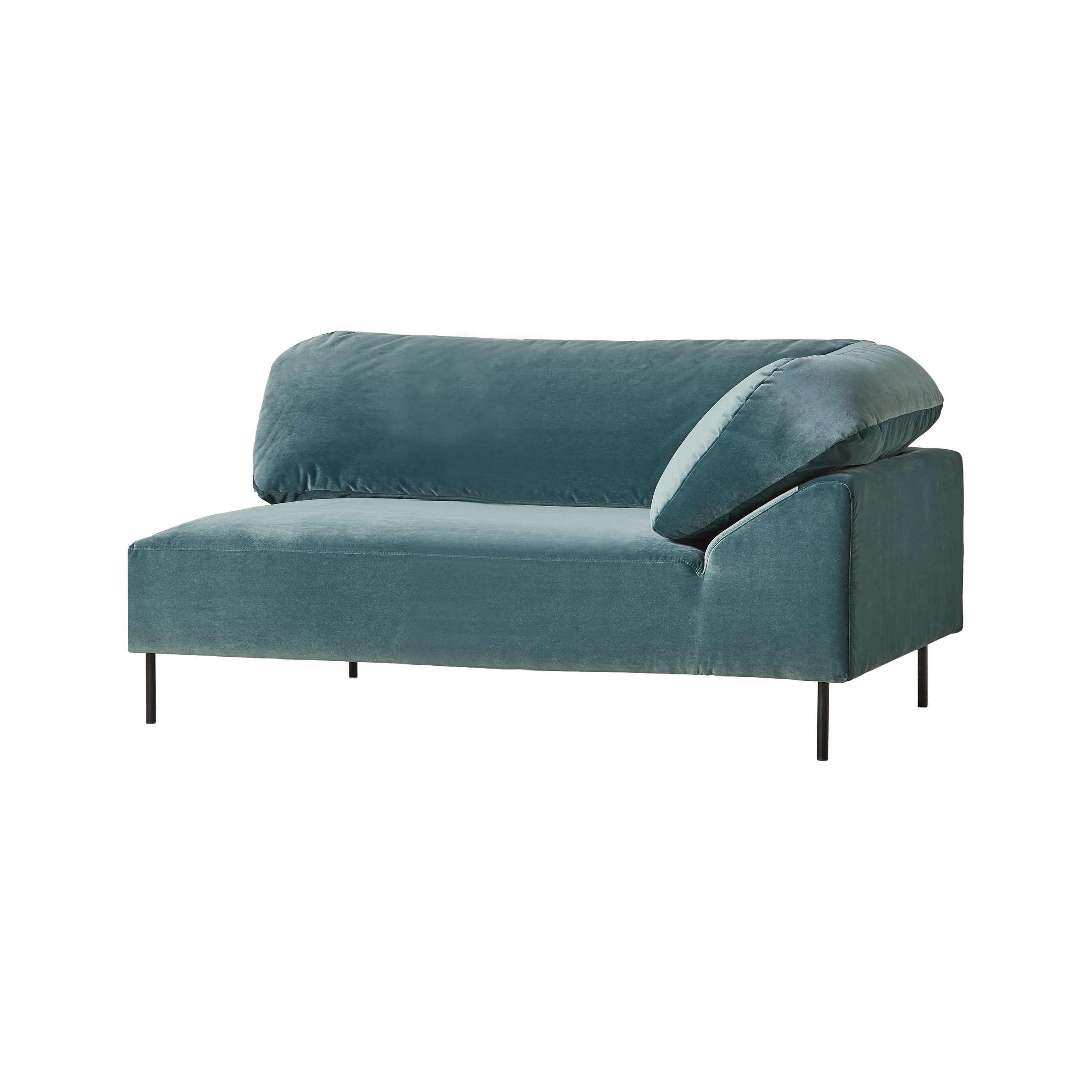 Collar Open End Sofa