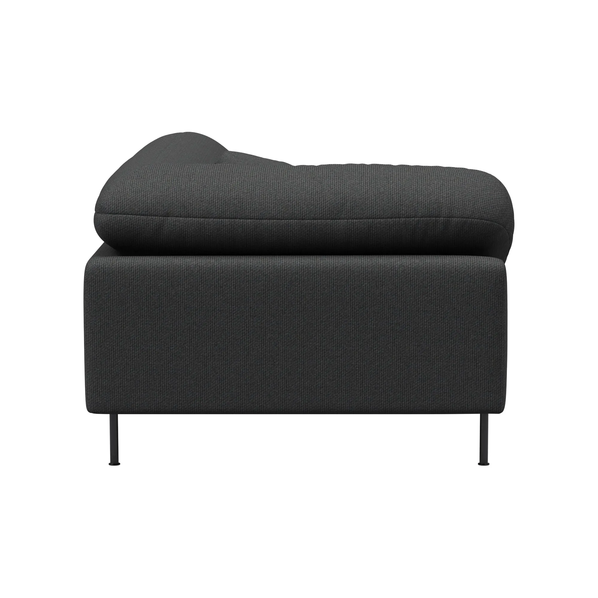 Collar Open End Sofa