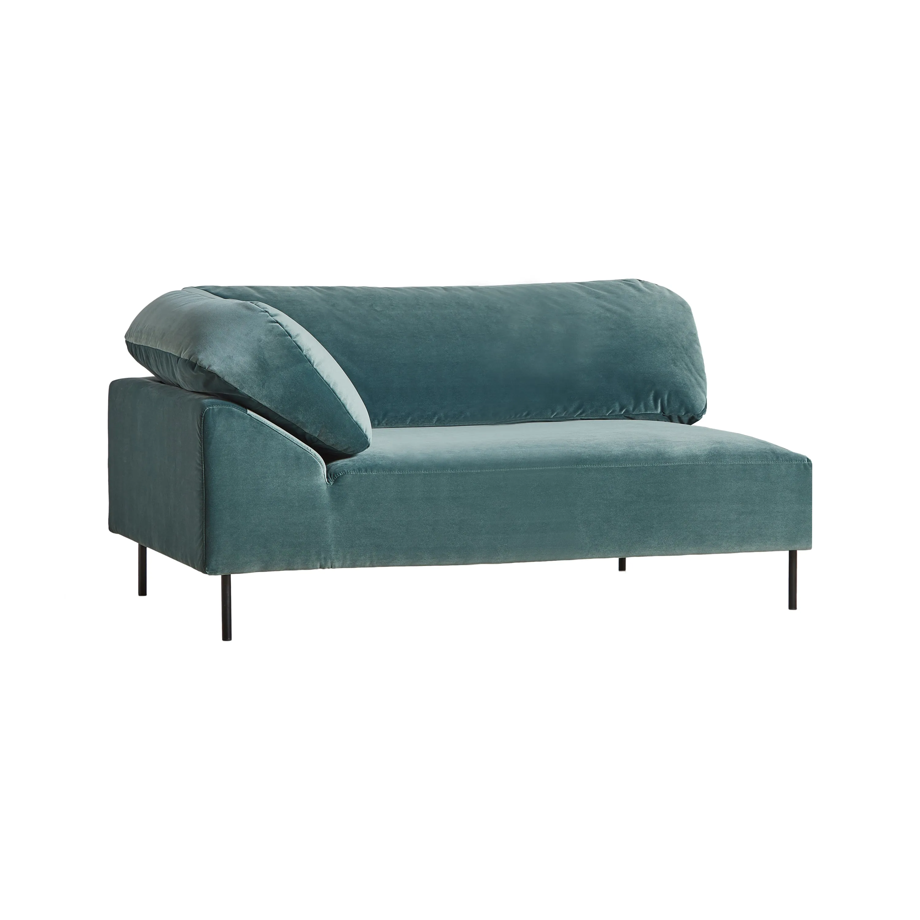 Collar Open End Sofa