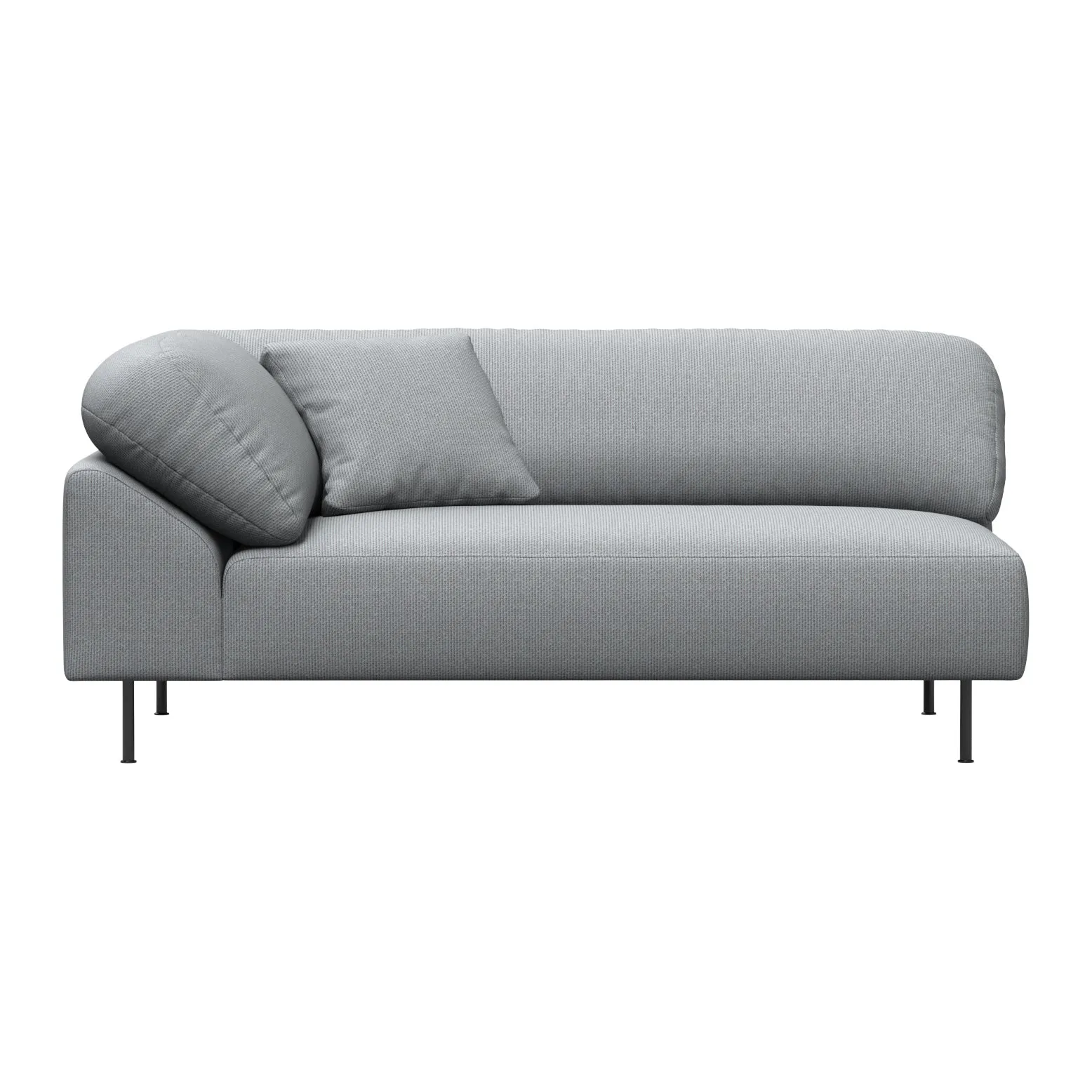 Collar Open End Sofa
