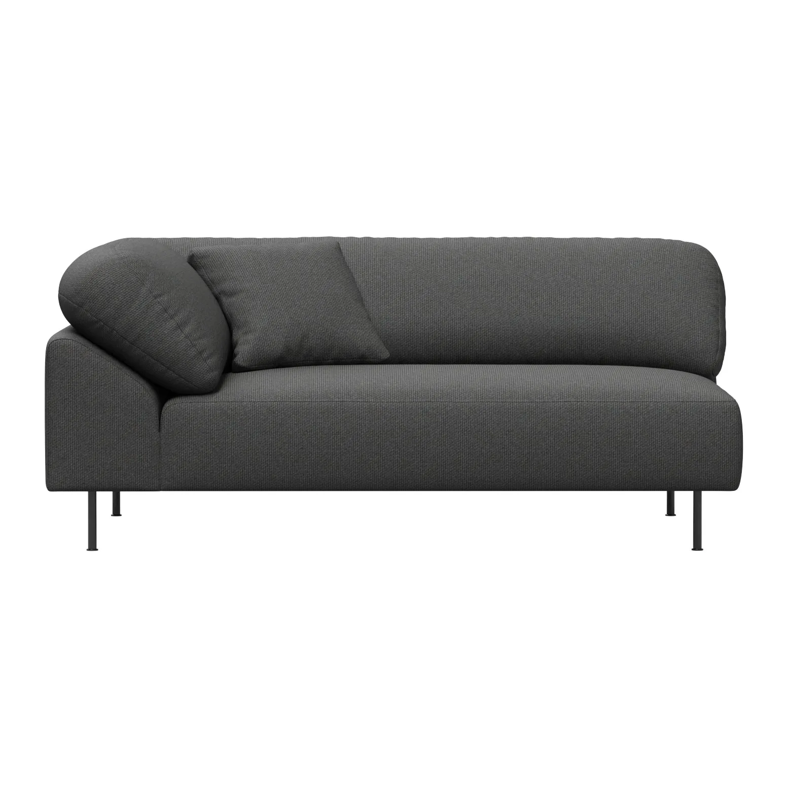 Collar Open End Sofa