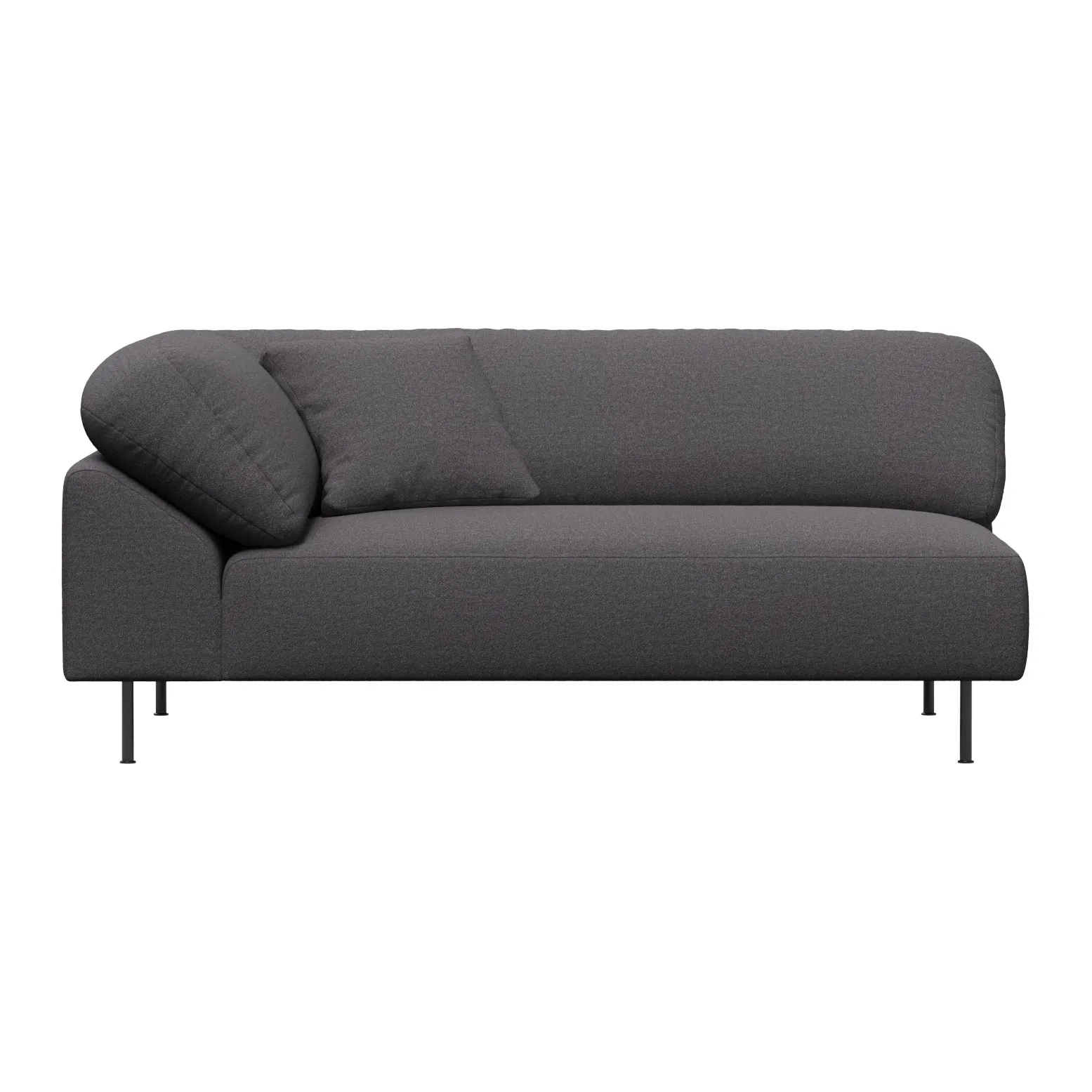 Collar Open End Sofa