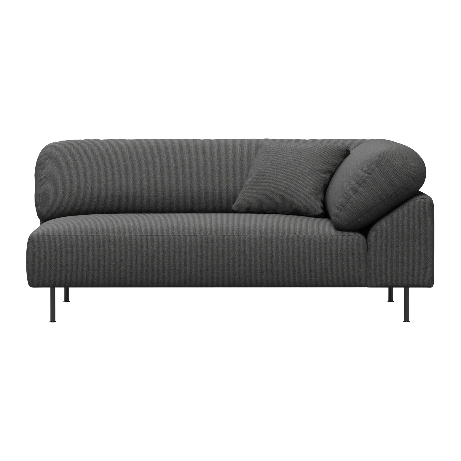 Collar Open End Sofa