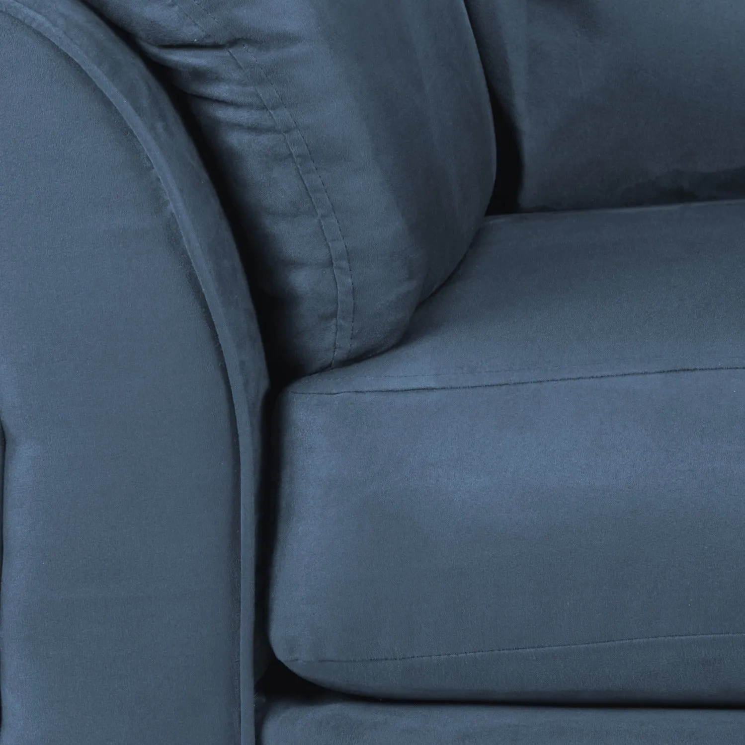 Collier Sofa and Chair Set - Cobalt Blue