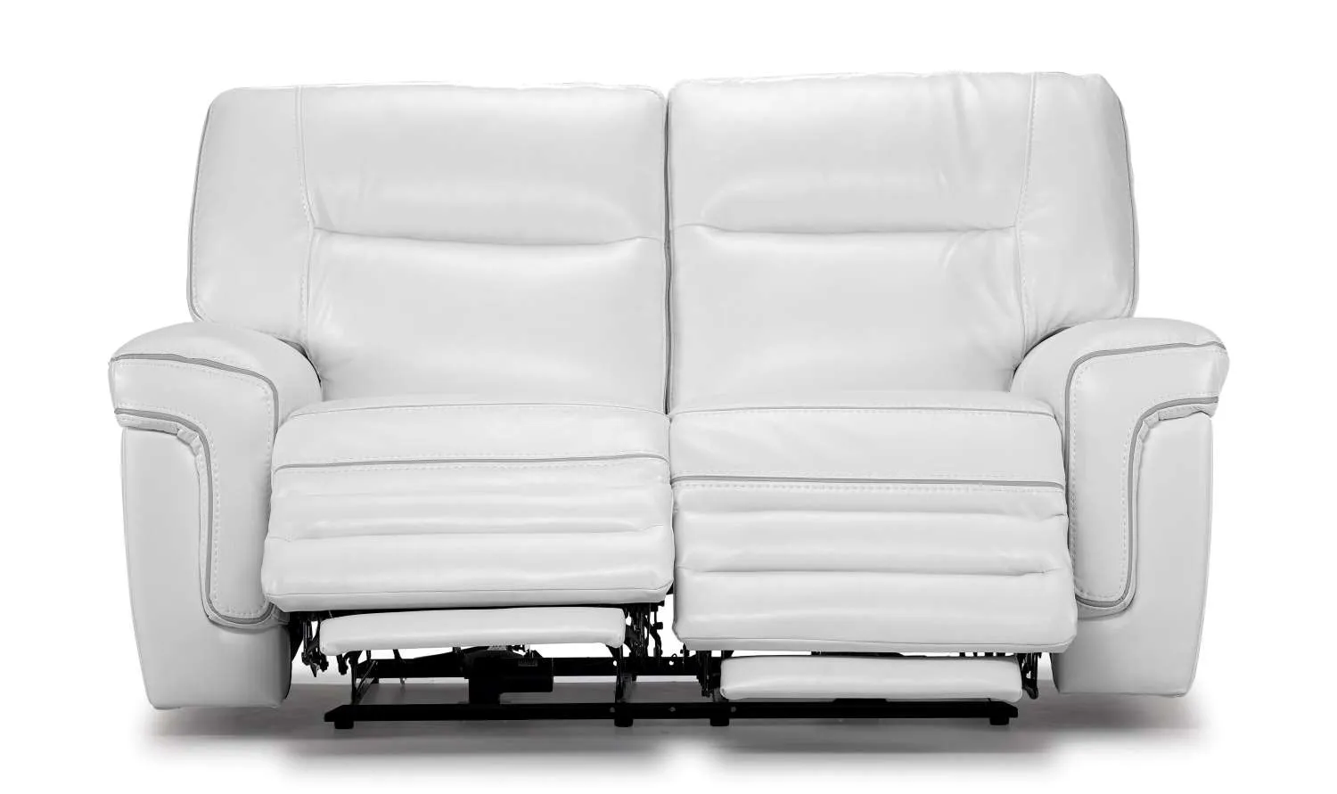 Cosmic Dual Power Reclining Loveseat - White