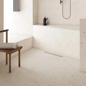 Croccante-R Tutti Frutti Terrazzo Effect Porcelain Tile 80x80cm Matt