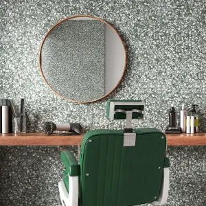Deluxe Terrazzo Sage Hexagonal Porcelain Tile 23x27cm Matt
