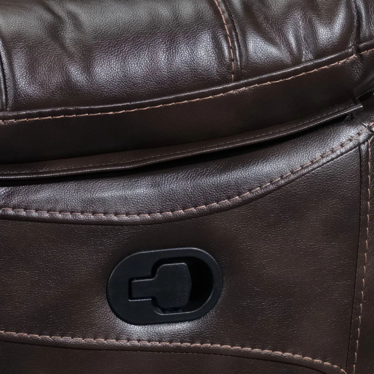 Devon Reclining Sofa - Brown