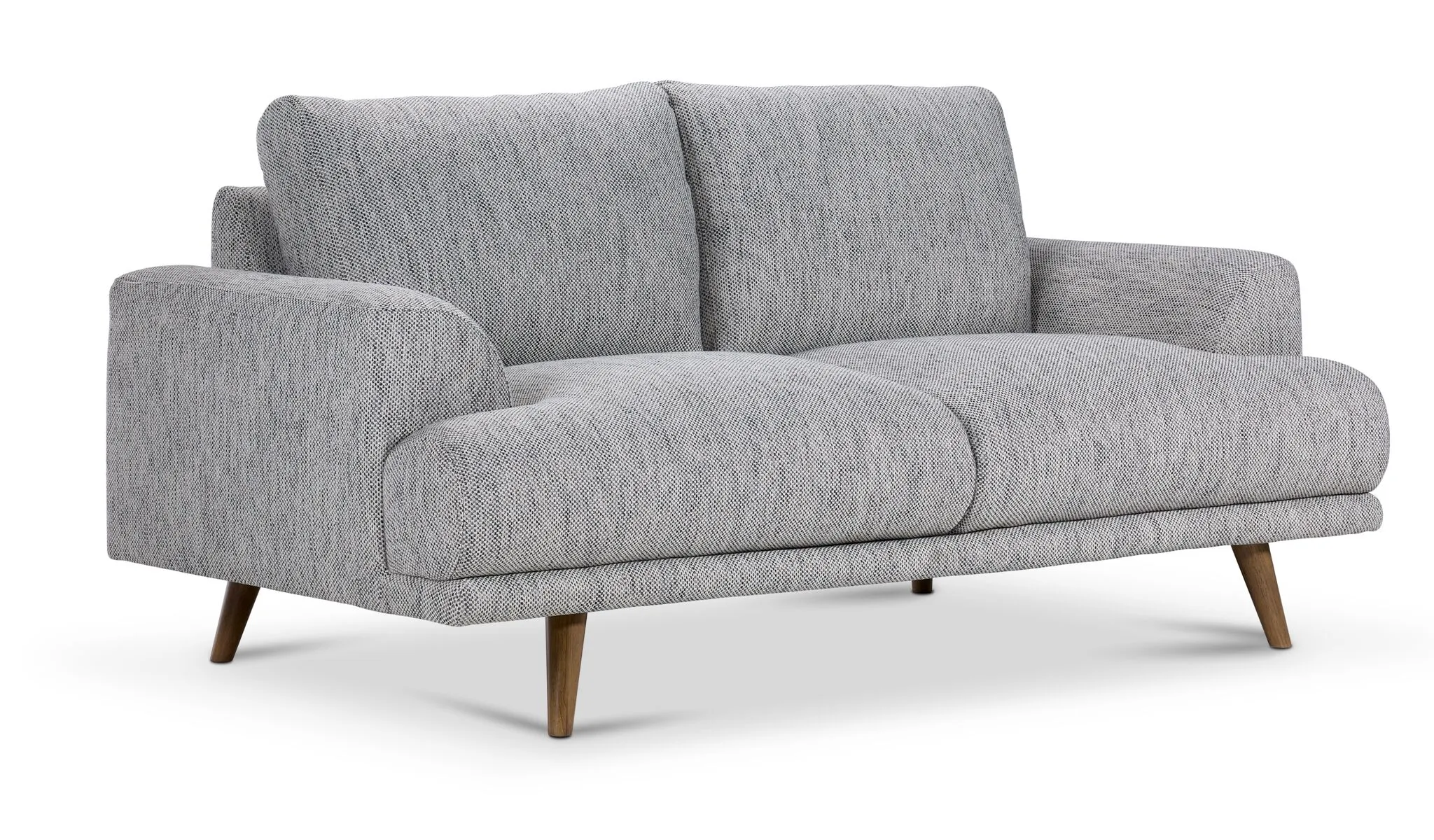 Dianna II Sofa and Loveseat Set - Grey