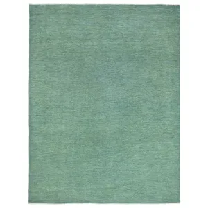 Distressed Solid Wool Area Rug - 9' x 12'