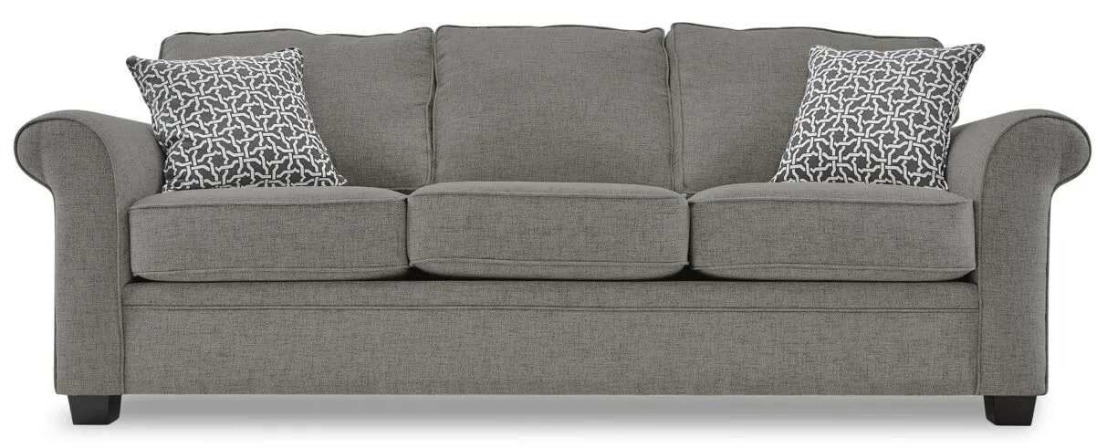 Duffield Sofa, Loveaset and Chair Set - Sutton Charcoal