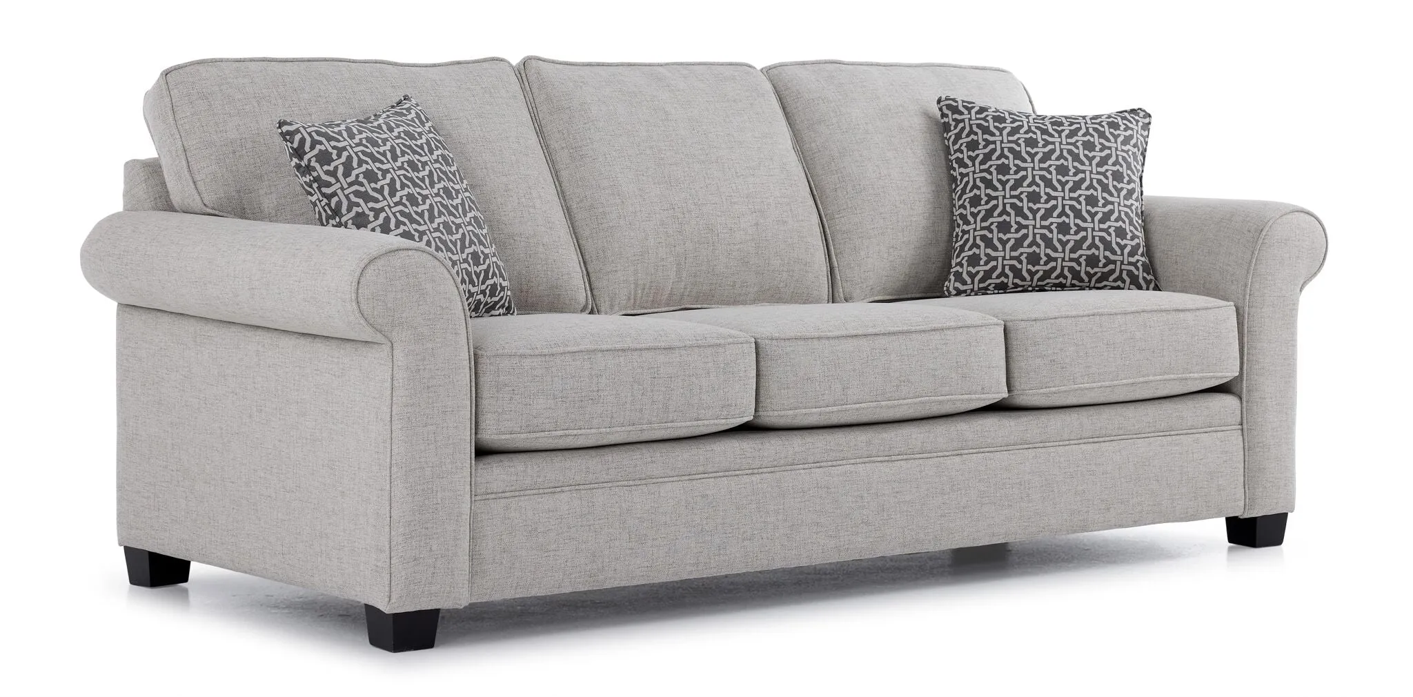 Duffield Sofa, Loveseat and Chair and a Half Set - Sutton Light Beige