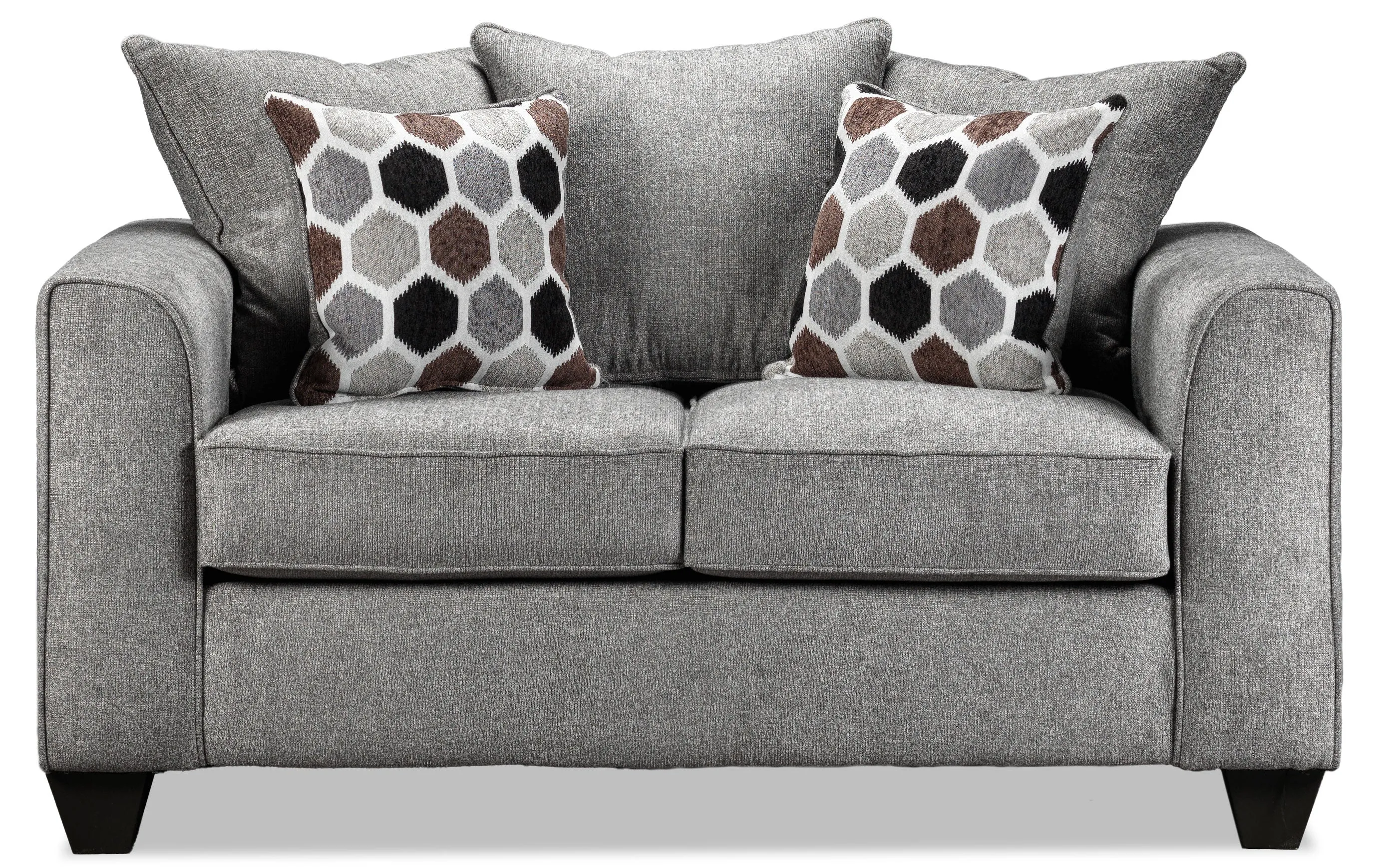 Elio Loveseat - Platinum