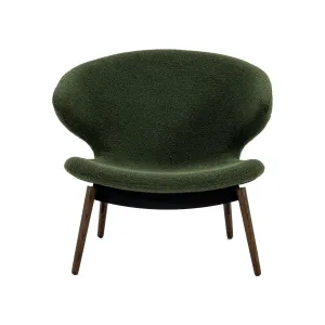 Ella Lounge Chair with Wood Legs