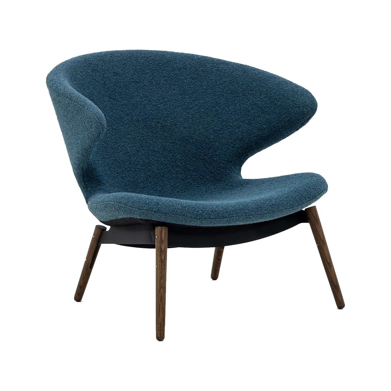 Ella Lounge Chair with Wood Legs
