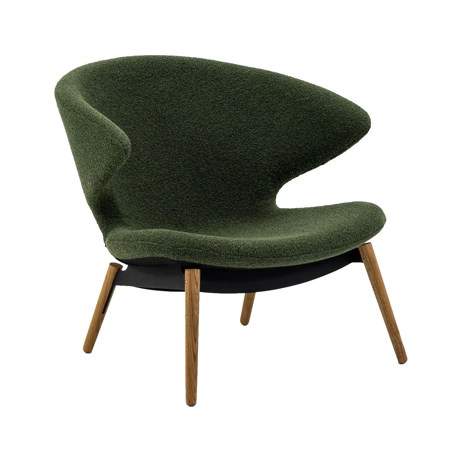 Ella Lounge Chair with Wood Legs