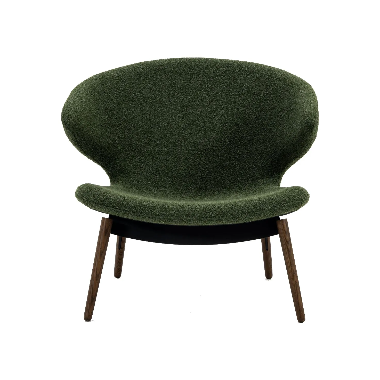 Ella Lounge Chair with Wood Legs