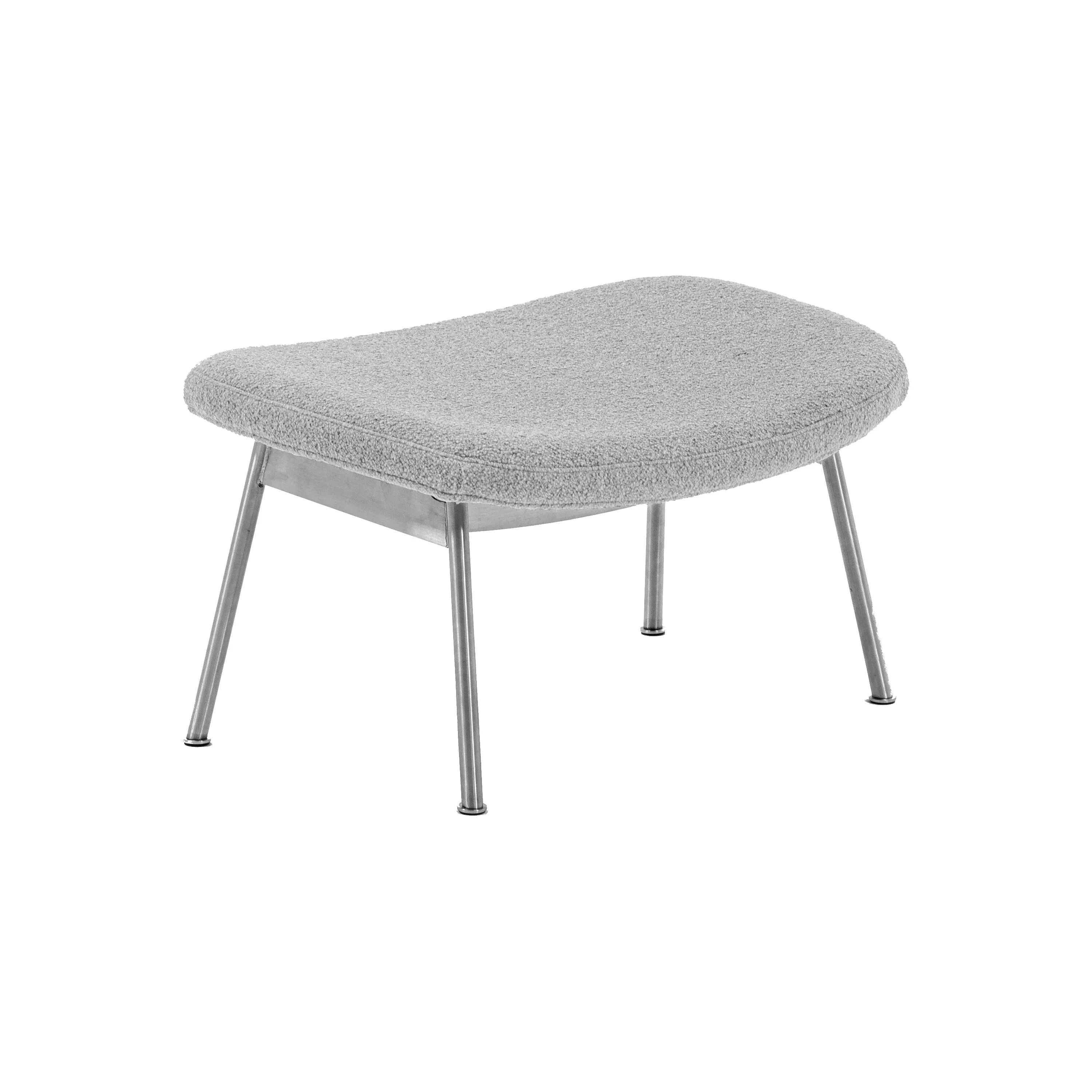 Ella Ottoman with Tubular Legs