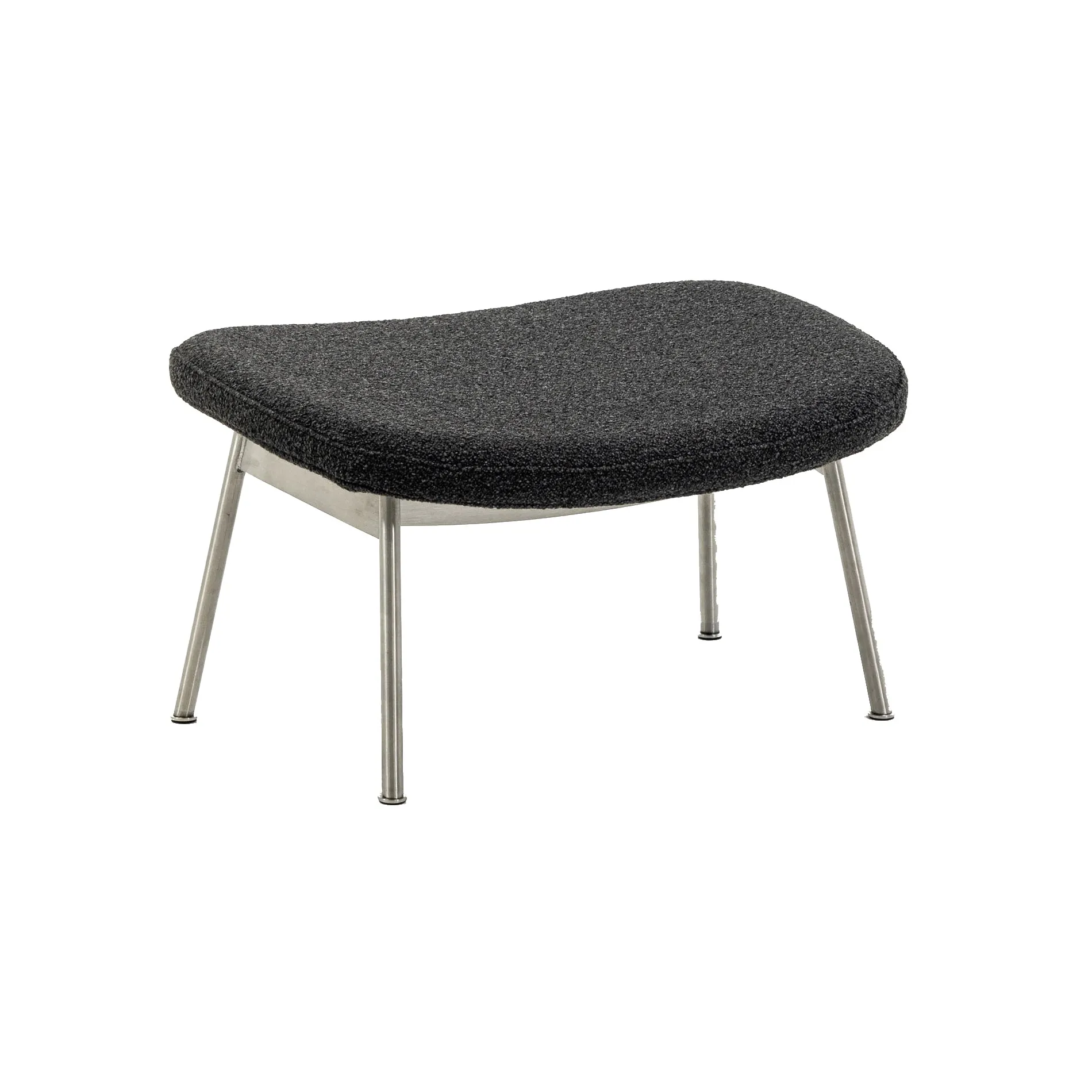 Ella Ottoman with Tubular Legs