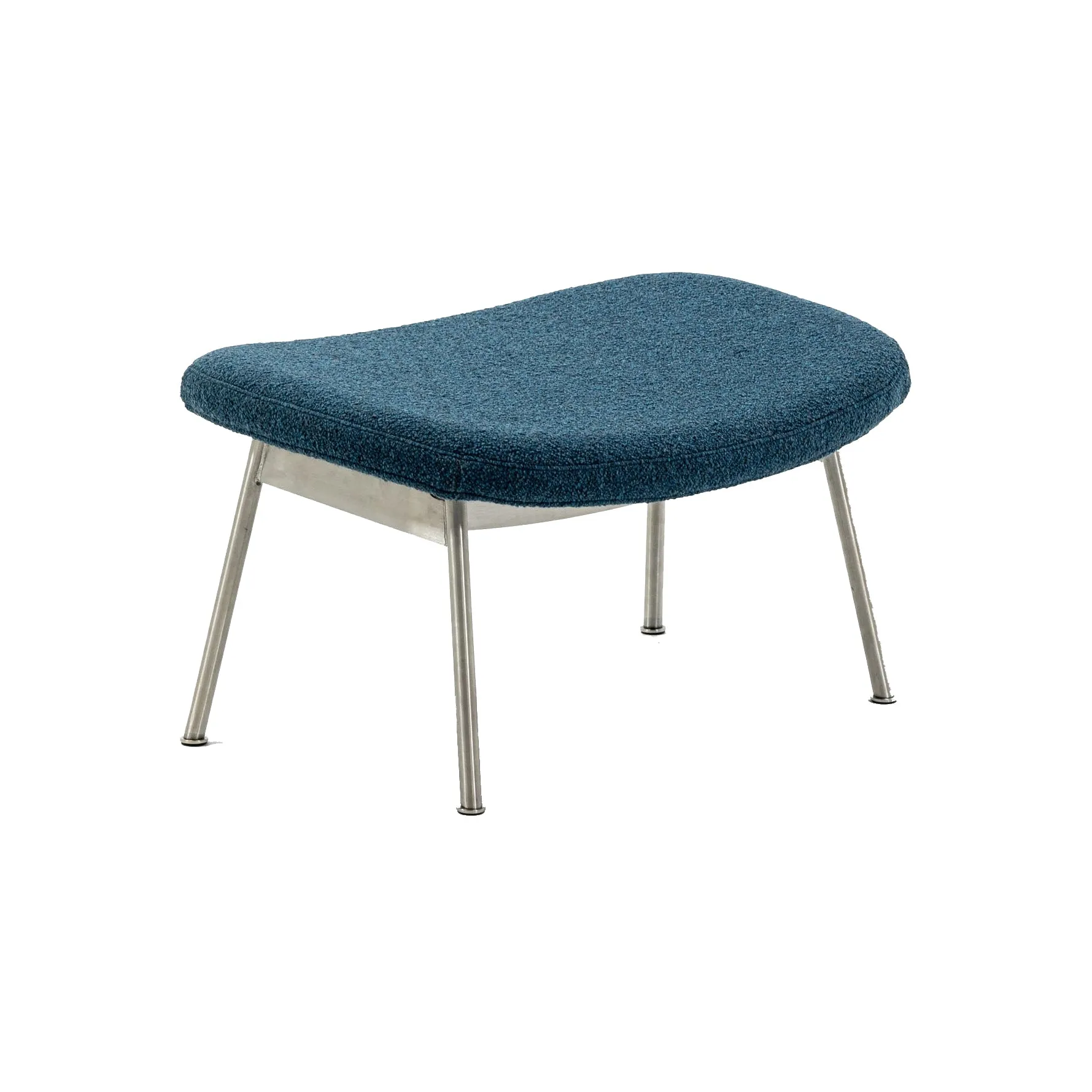 Ella Ottoman with Tubular Legs
