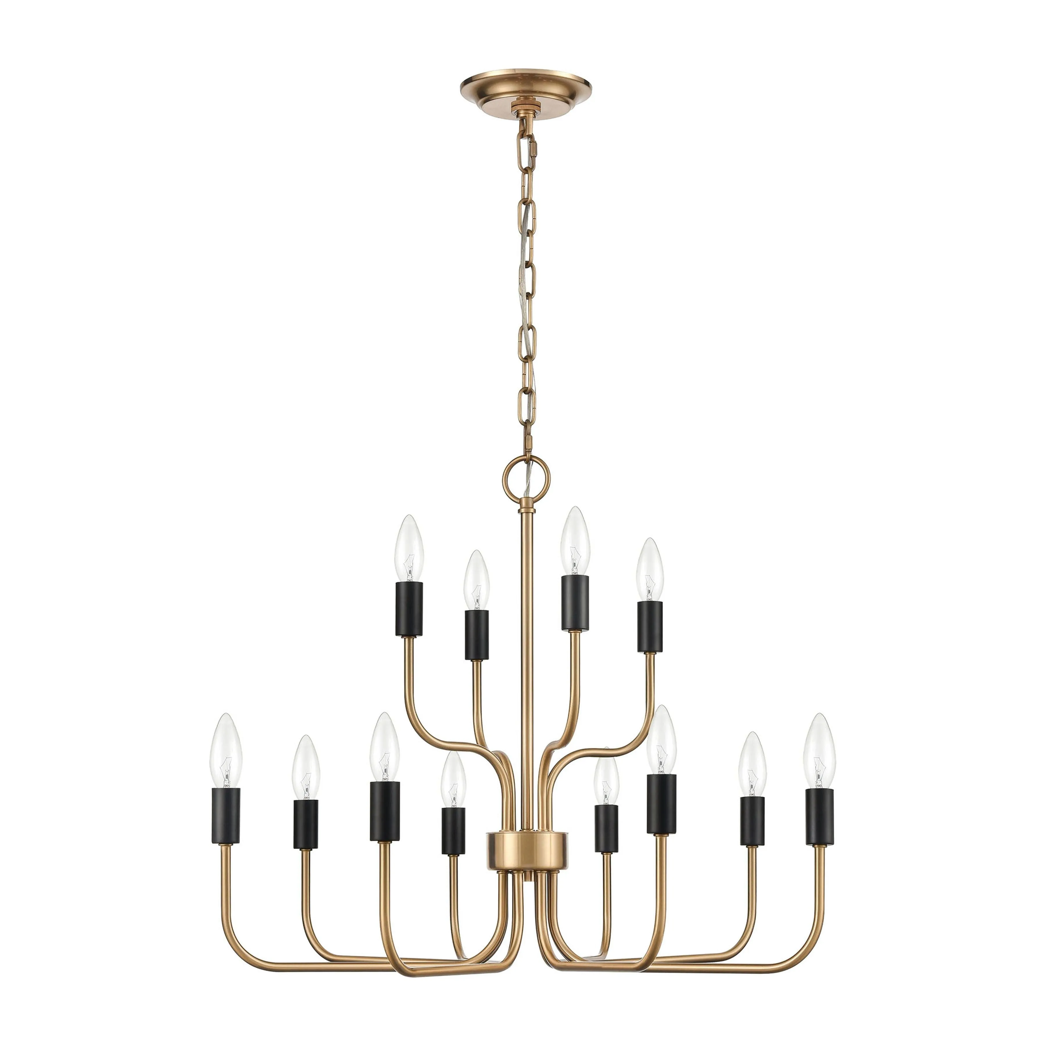 Epping Avenue 24" Wide 12-Light Chandelier