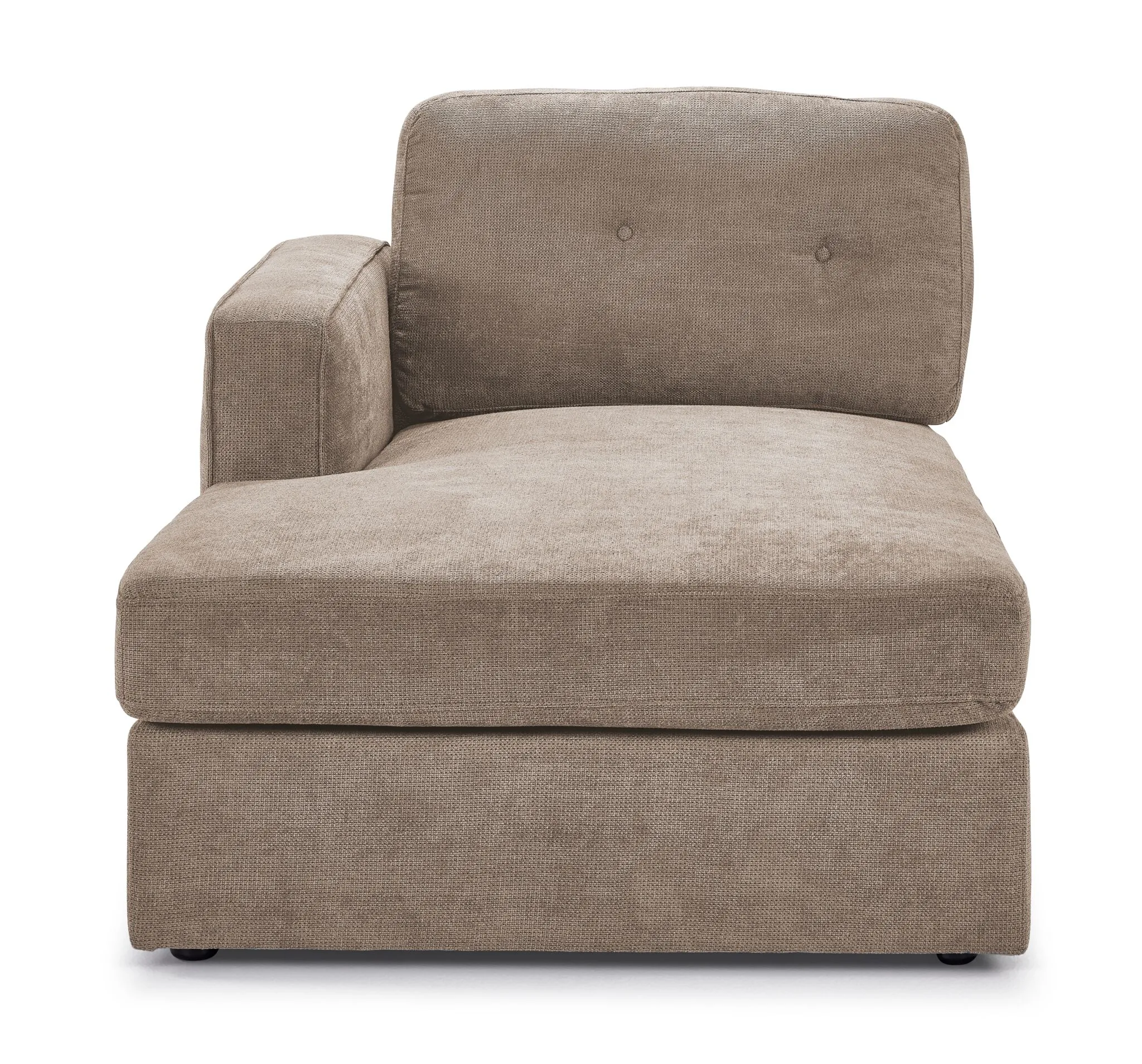 Feeling Connected - Connex 5-Piece Modular Sectional with Consoles - Beige