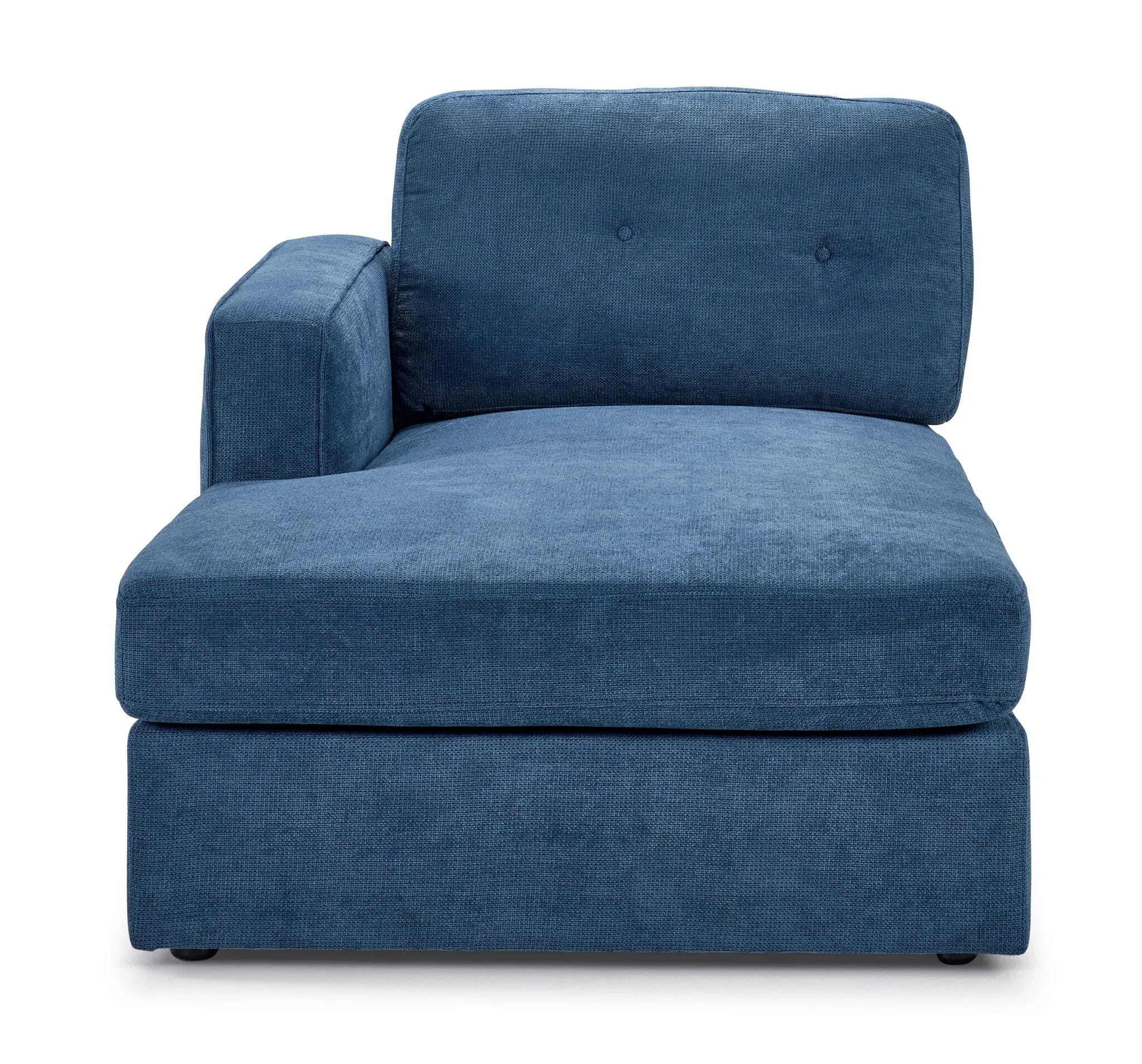 Feeling Connected - Connex 5-Piece Modular Sectional with Consoles - Blue