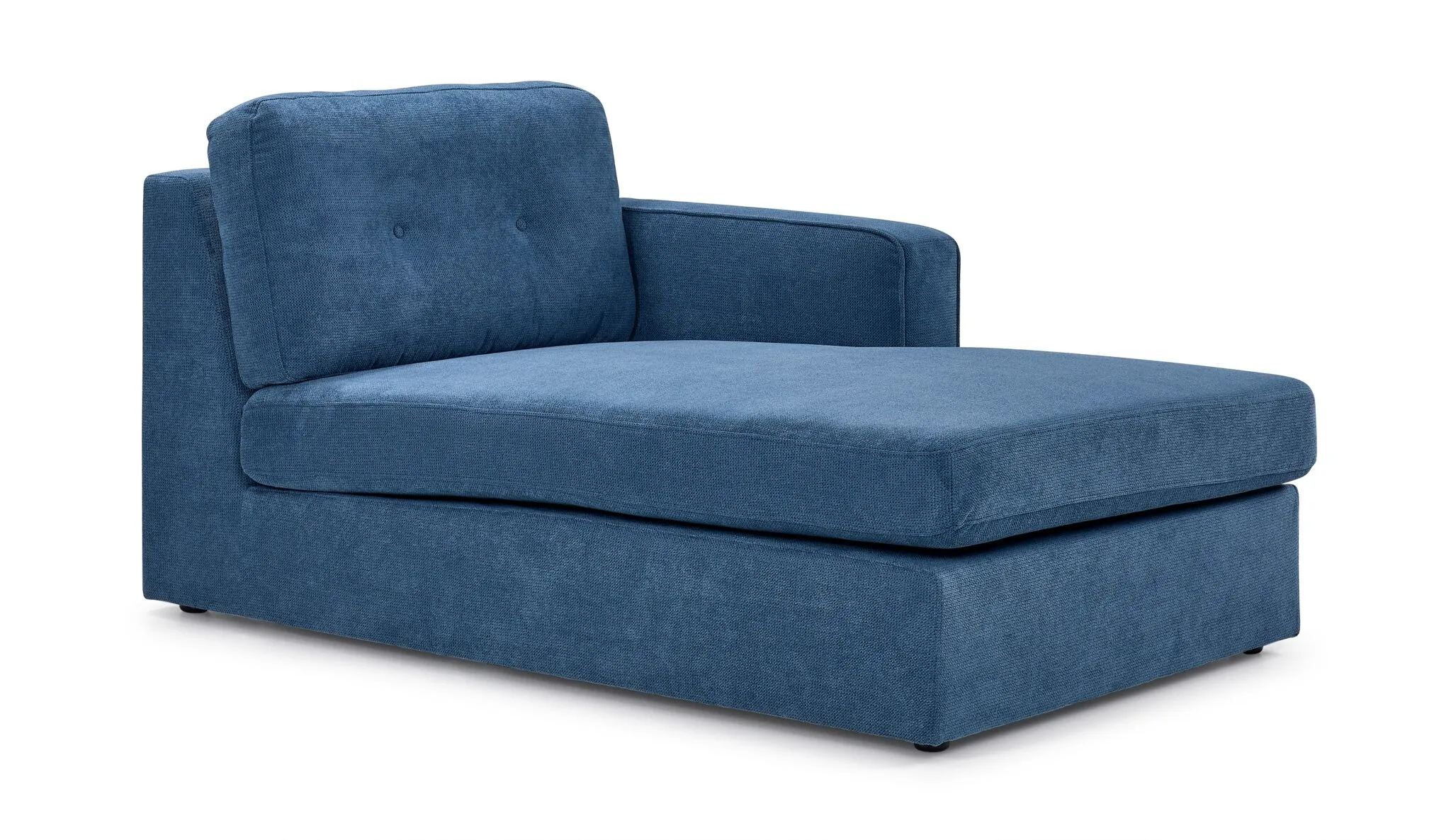 Feeling Connected - Connex 6-Piece Modular Sectional with Drawer Console - Blue