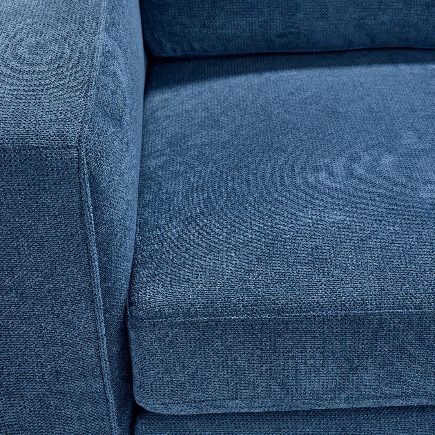 Feeling Connected - Connex 6-Piece Modular Sectional with Drawer Console - Blue