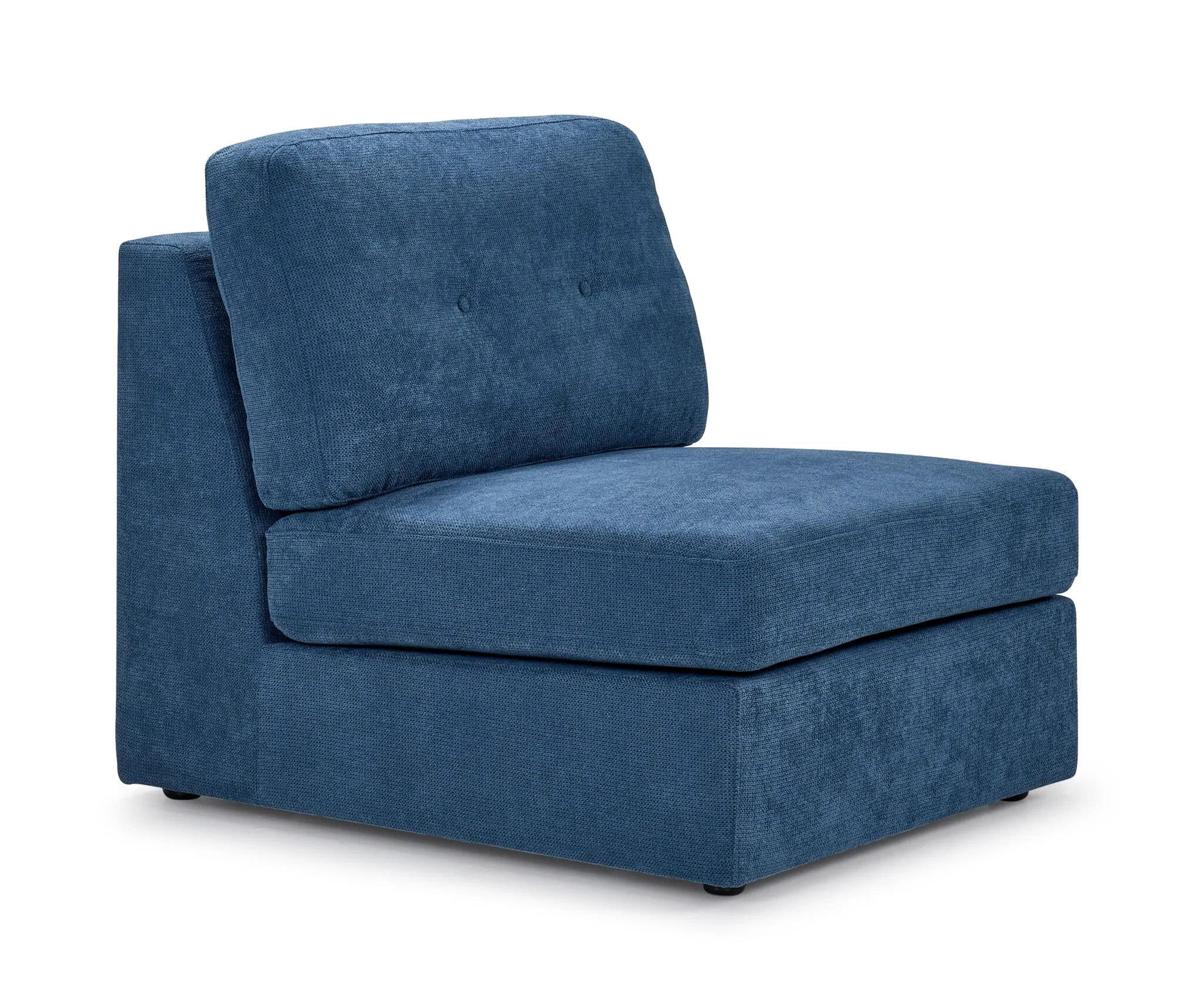 Feeling Connected - Connex 6-Piece Modular Sectional with Storage Console - Blue