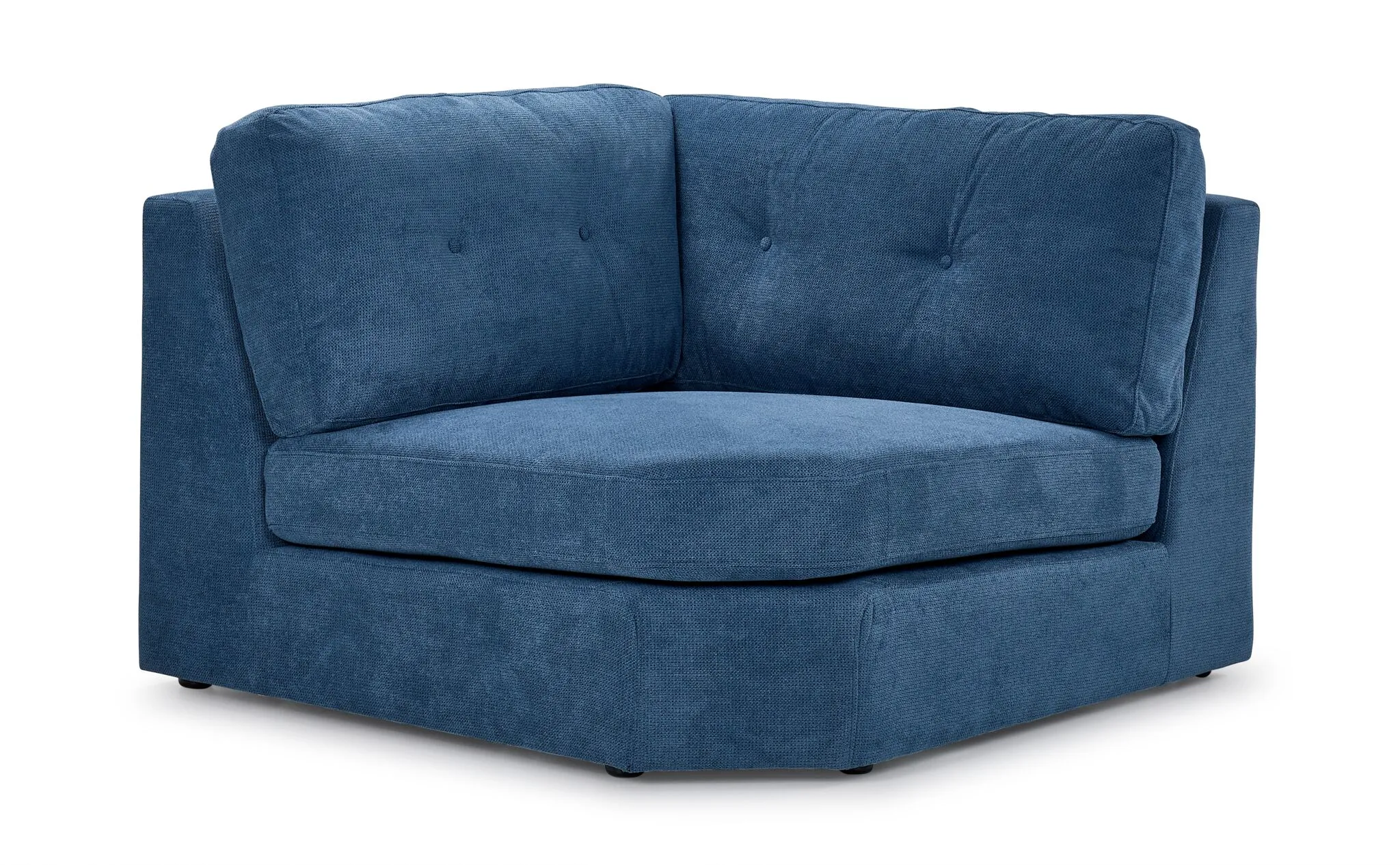 Feeling Connected - Connex 6-Piece Modular Sectional with Storage Console - Blue